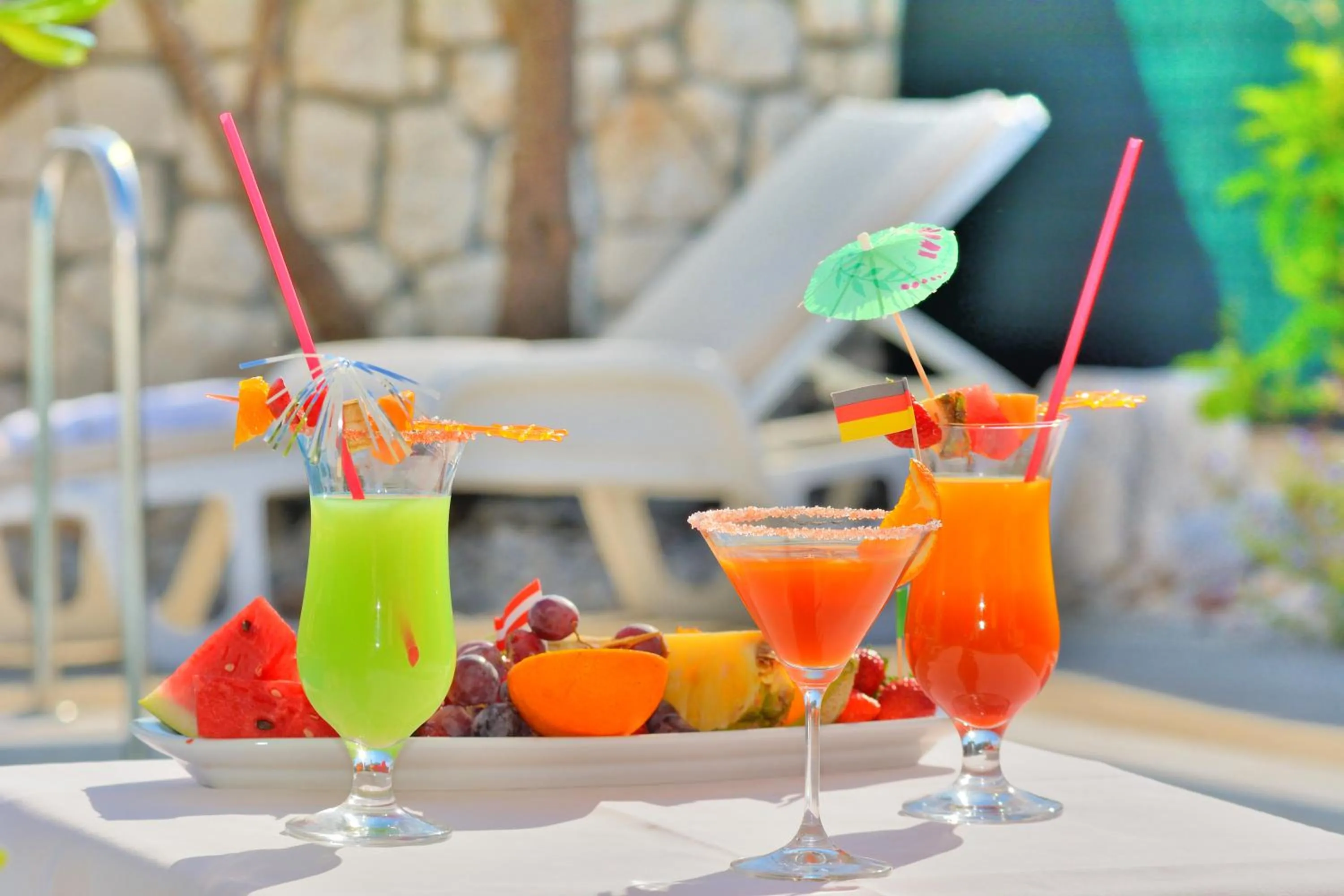 Lounge or bar in Villa Dalmatina Zadar mit Pool