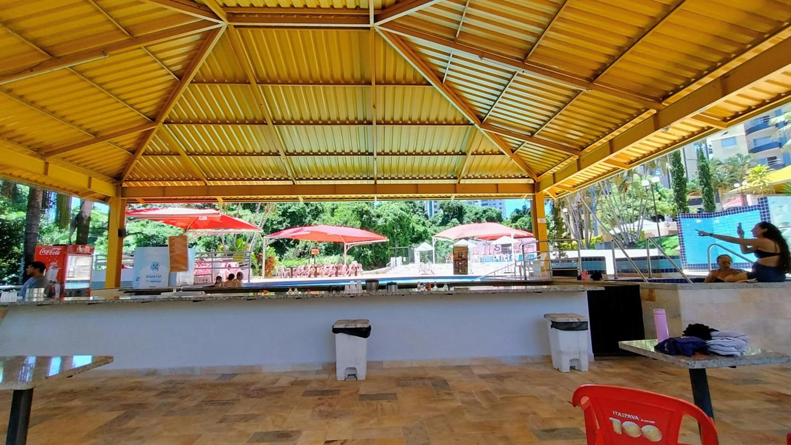 Dining area in Sol das Caldas Caldas Novas - ACHEI FERIAS - Com Roupa de Cama