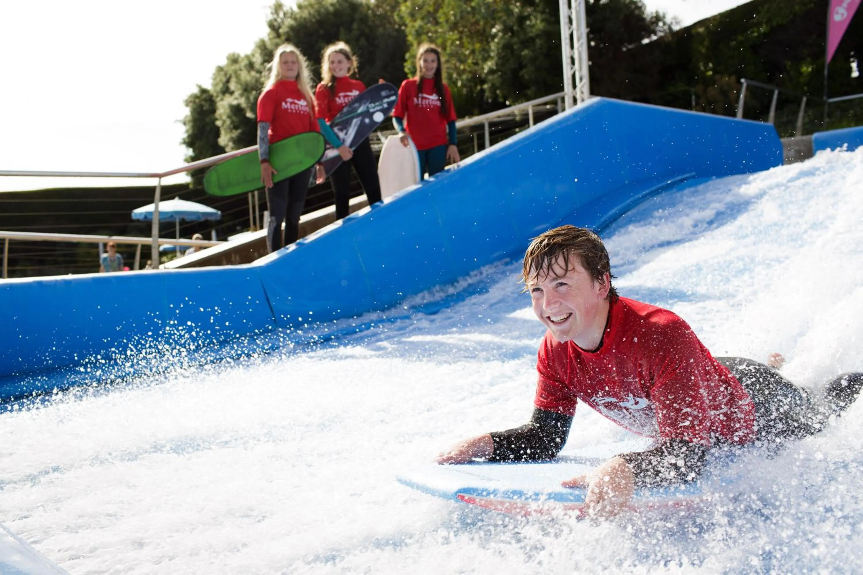Swimming pool in Merton Hotel