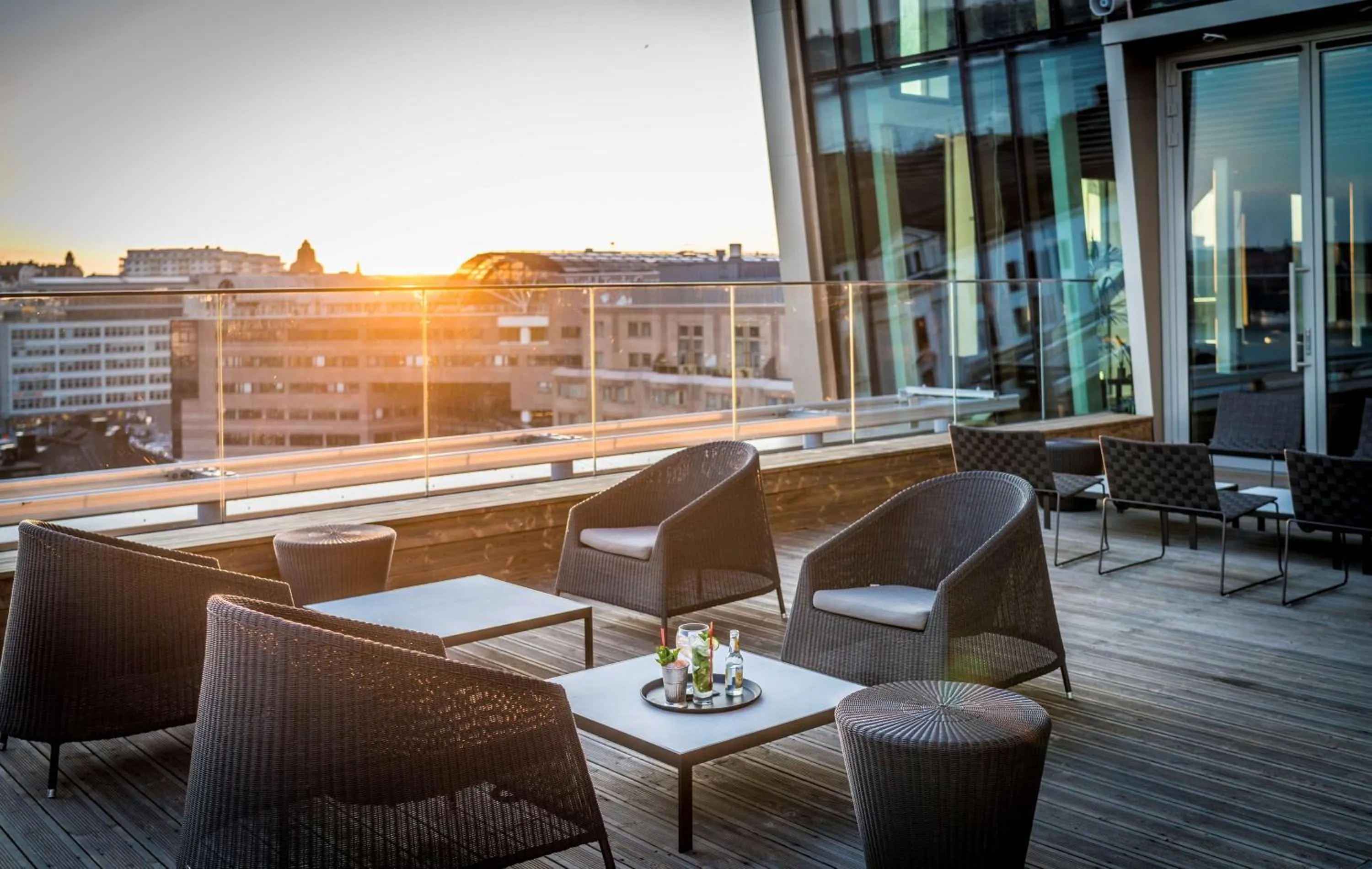 On site in Scandic Continental