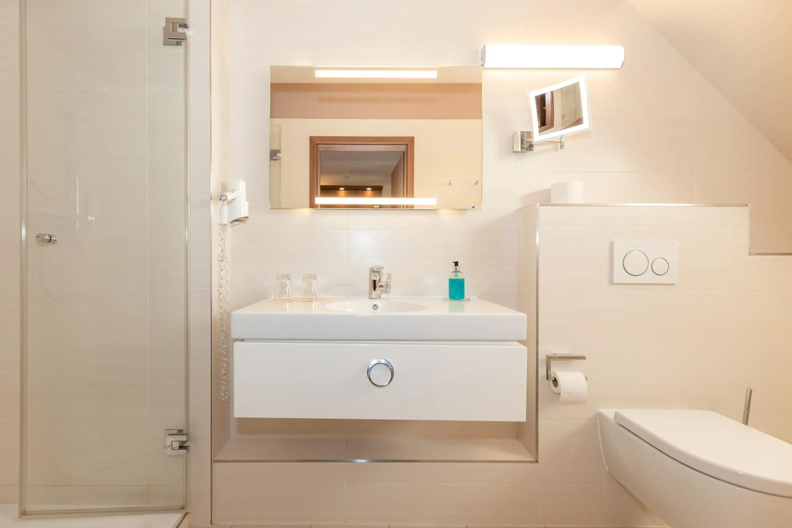 Bathroom in HOTEL am STRAND