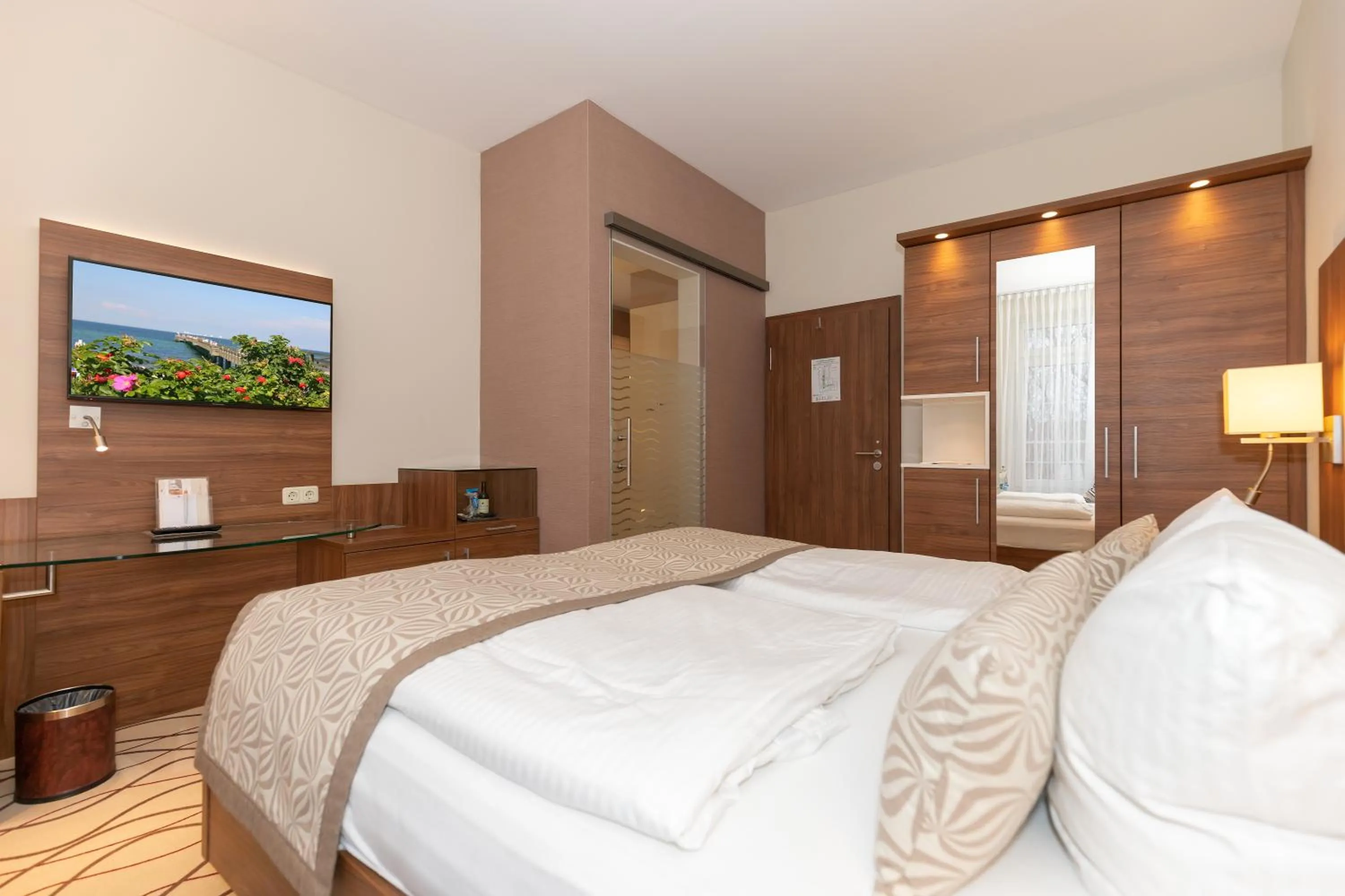 Bed in HOTEL am STRAND