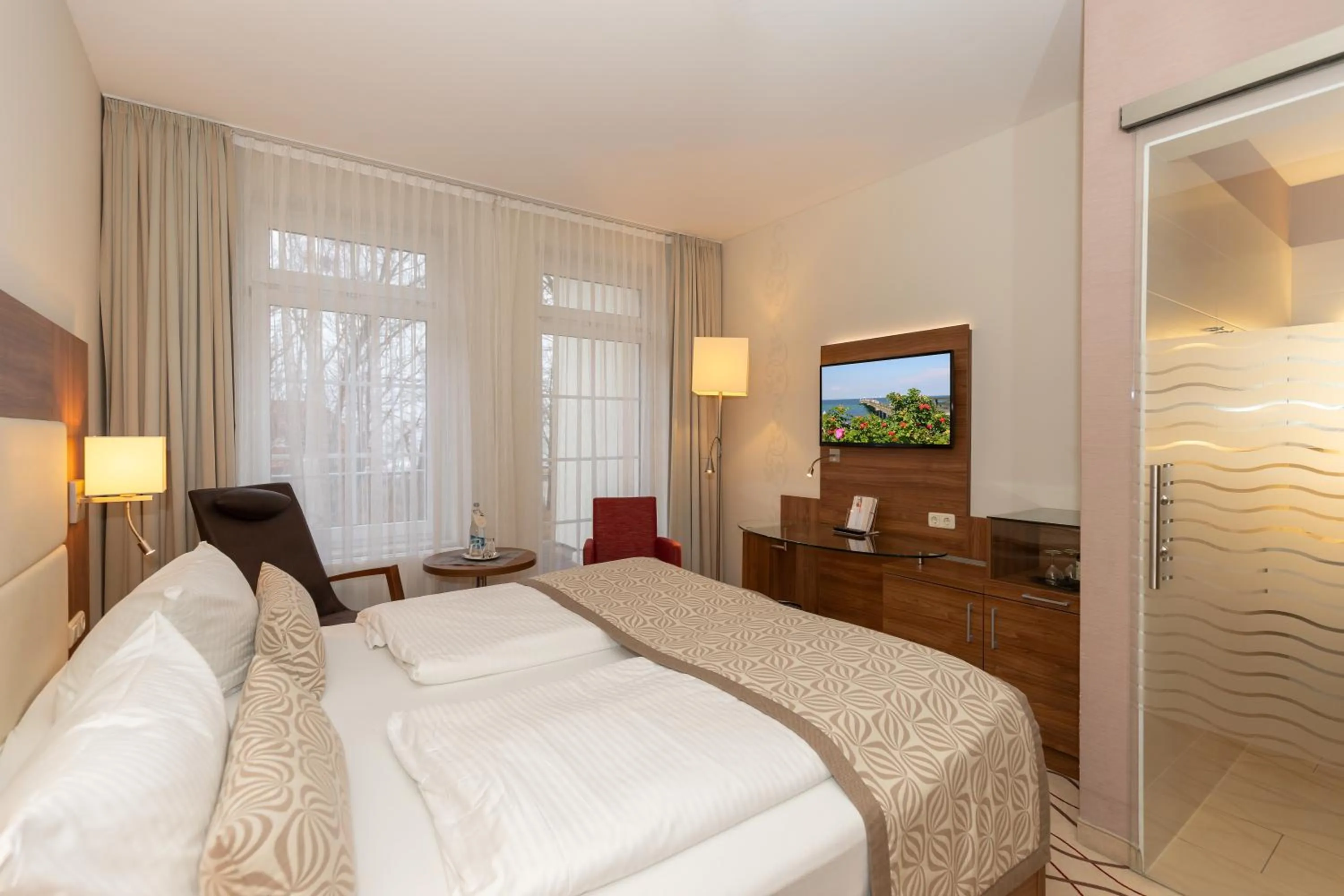 Bed in HOTEL am STRAND