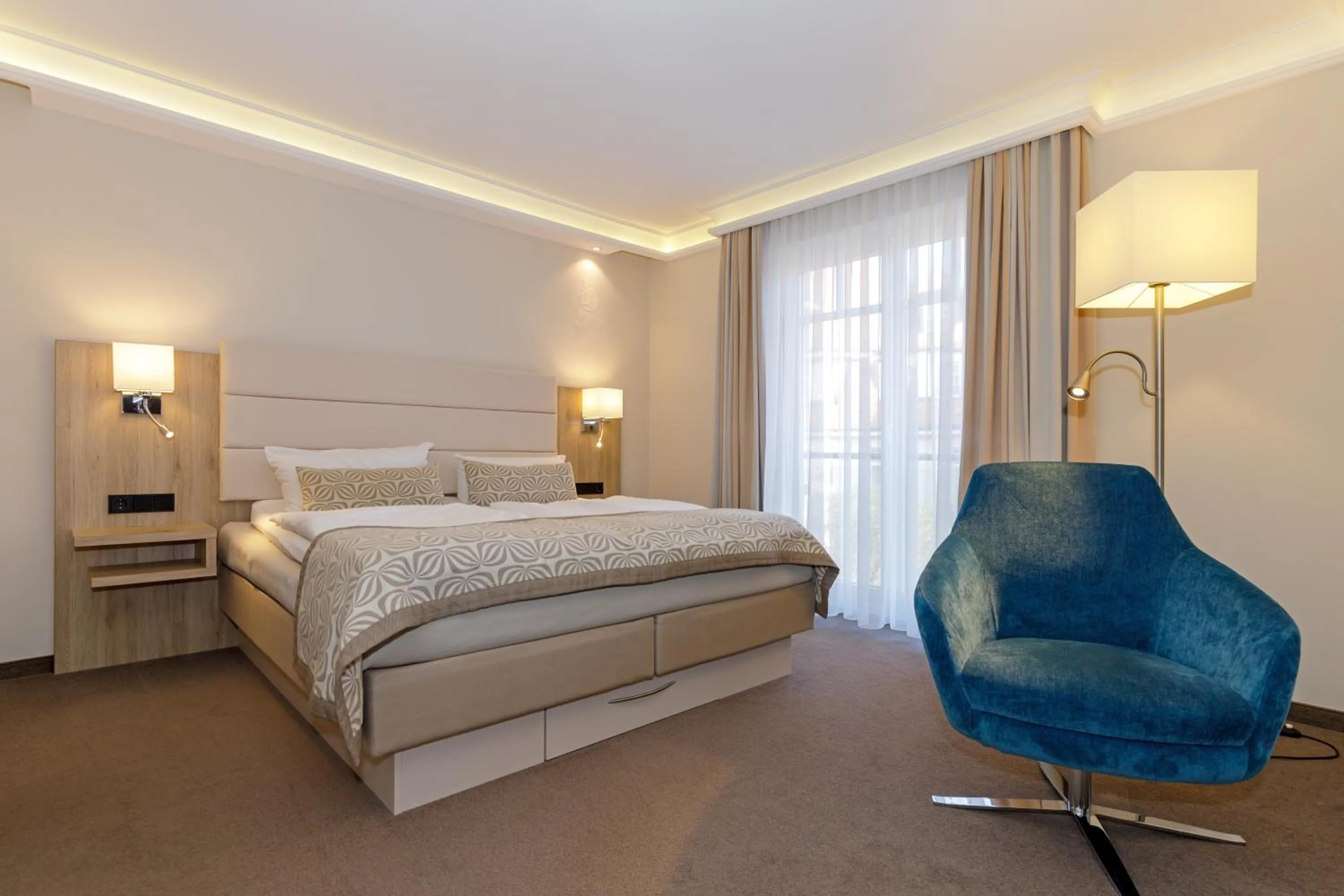 Bed in HOTEL am STRAND