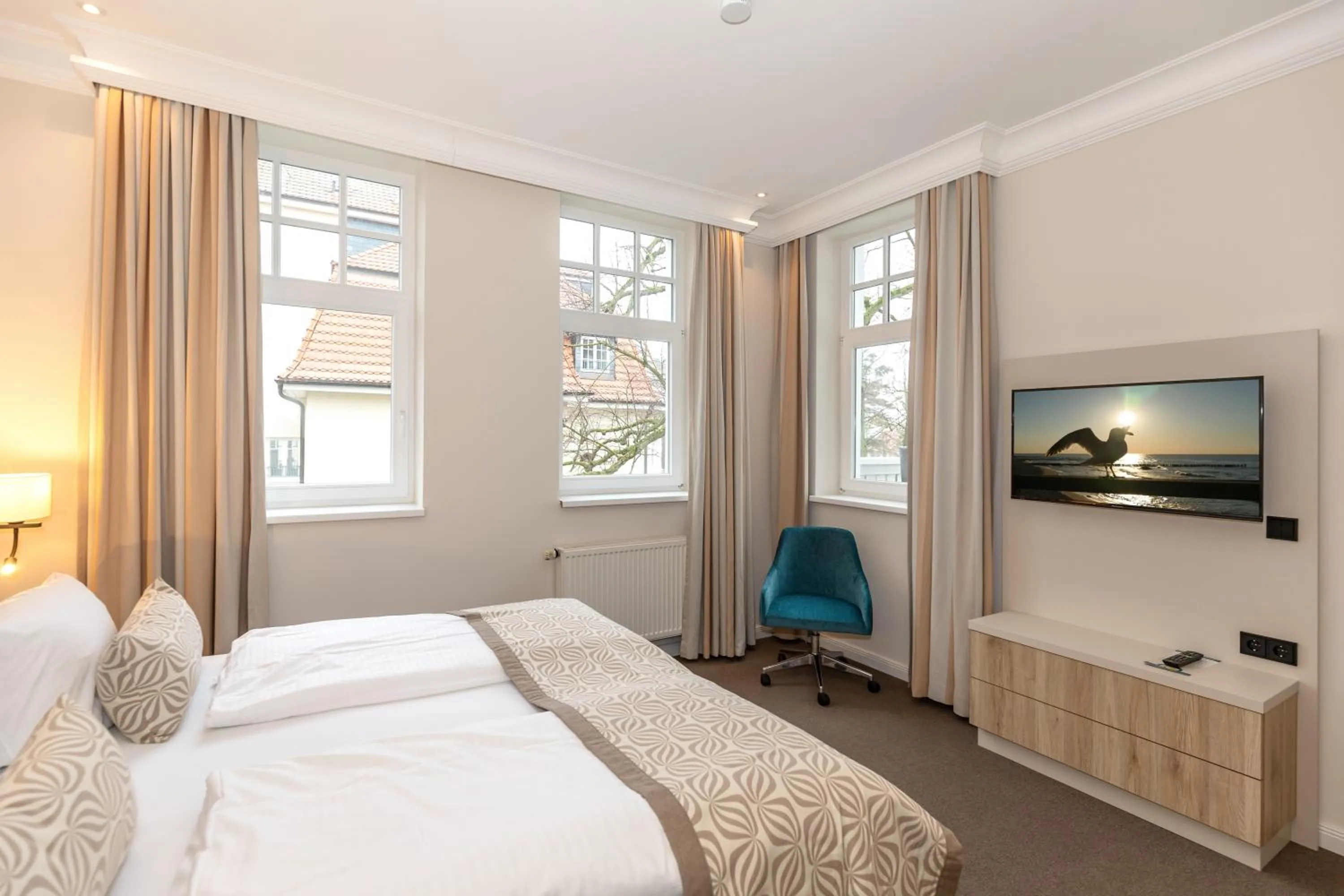 Bedroom, Bed in HOTEL am STRAND