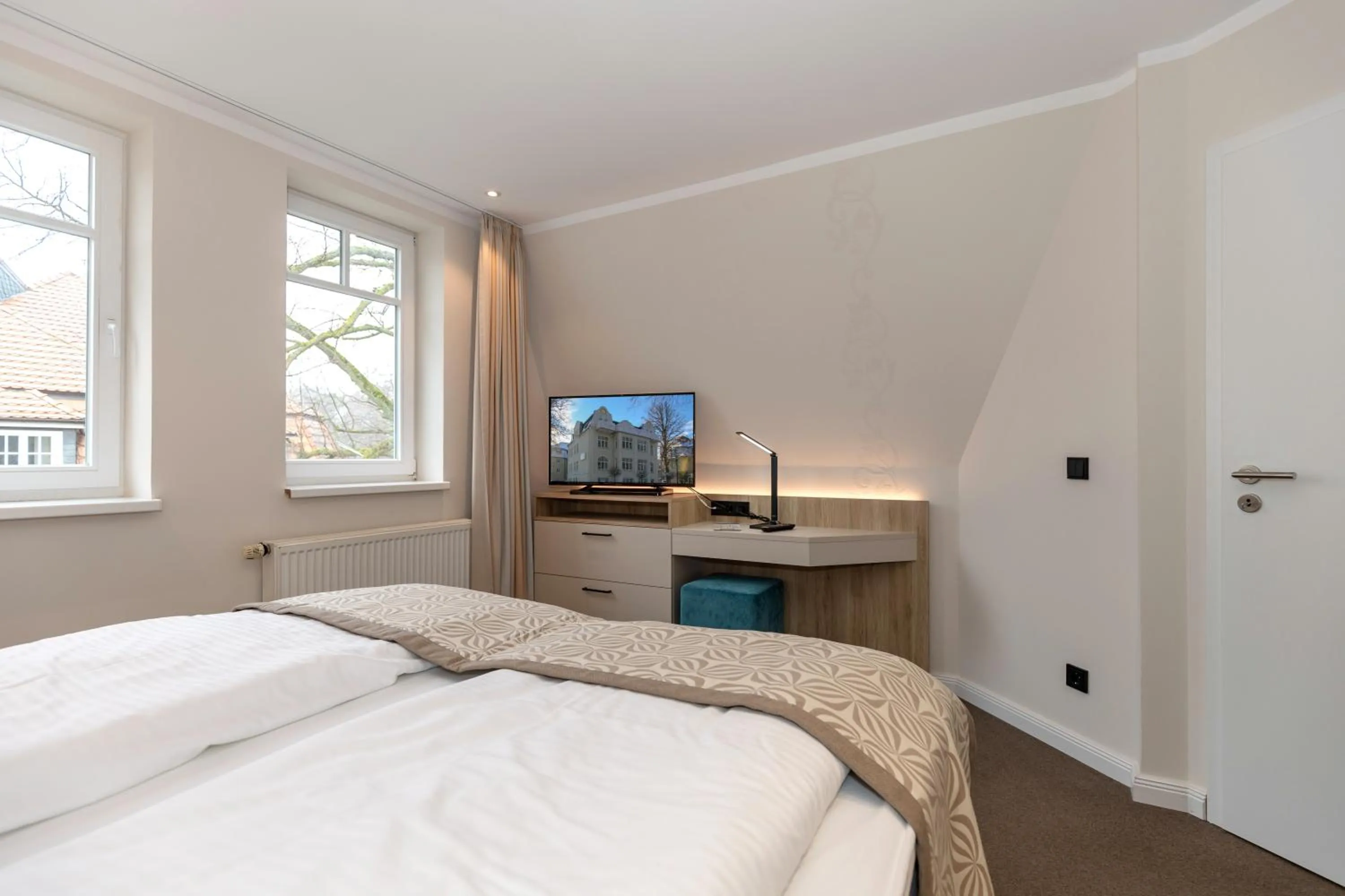 Bedroom, Bed in HOTEL am STRAND