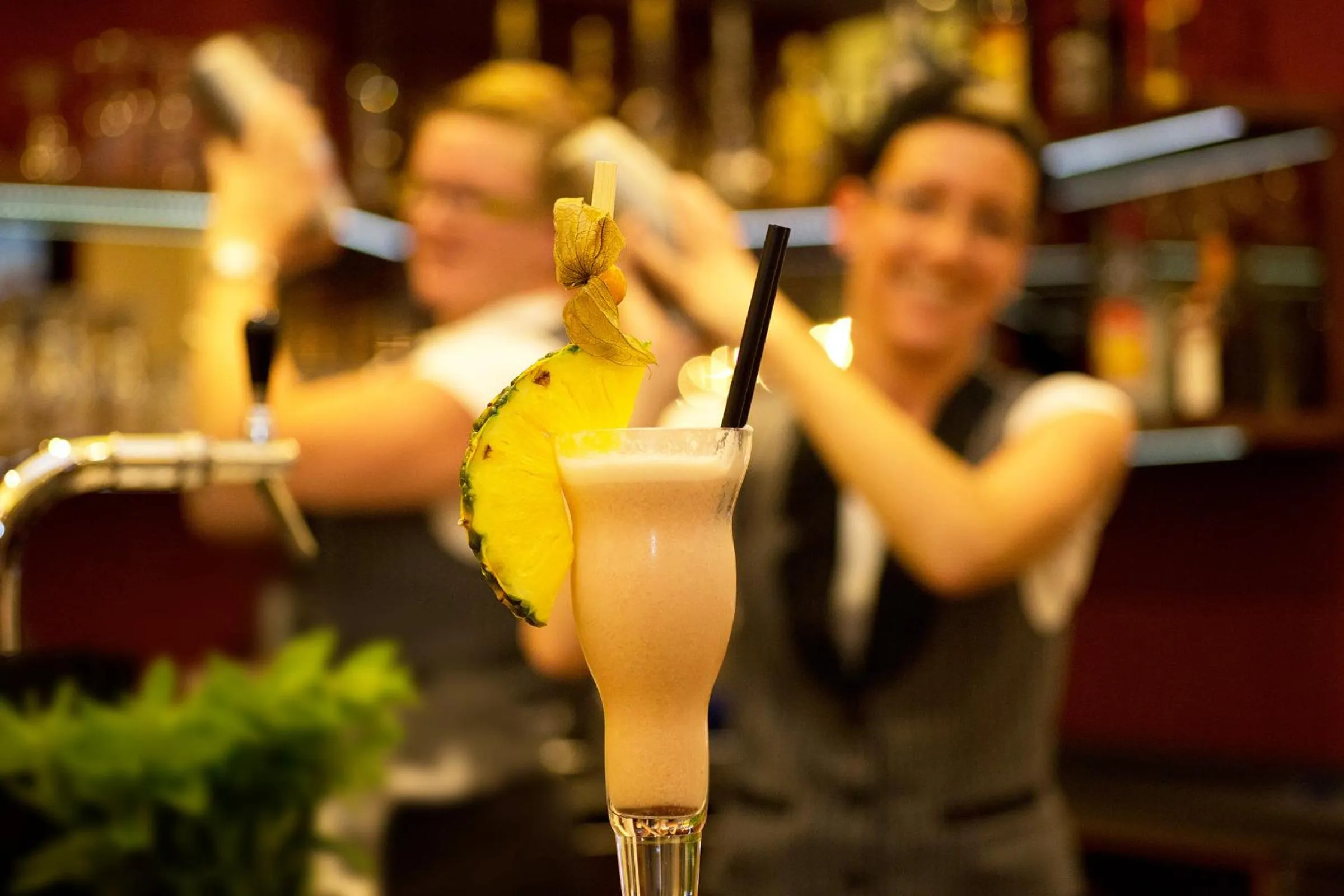 Lounge or bar in HOTEL am STRAND