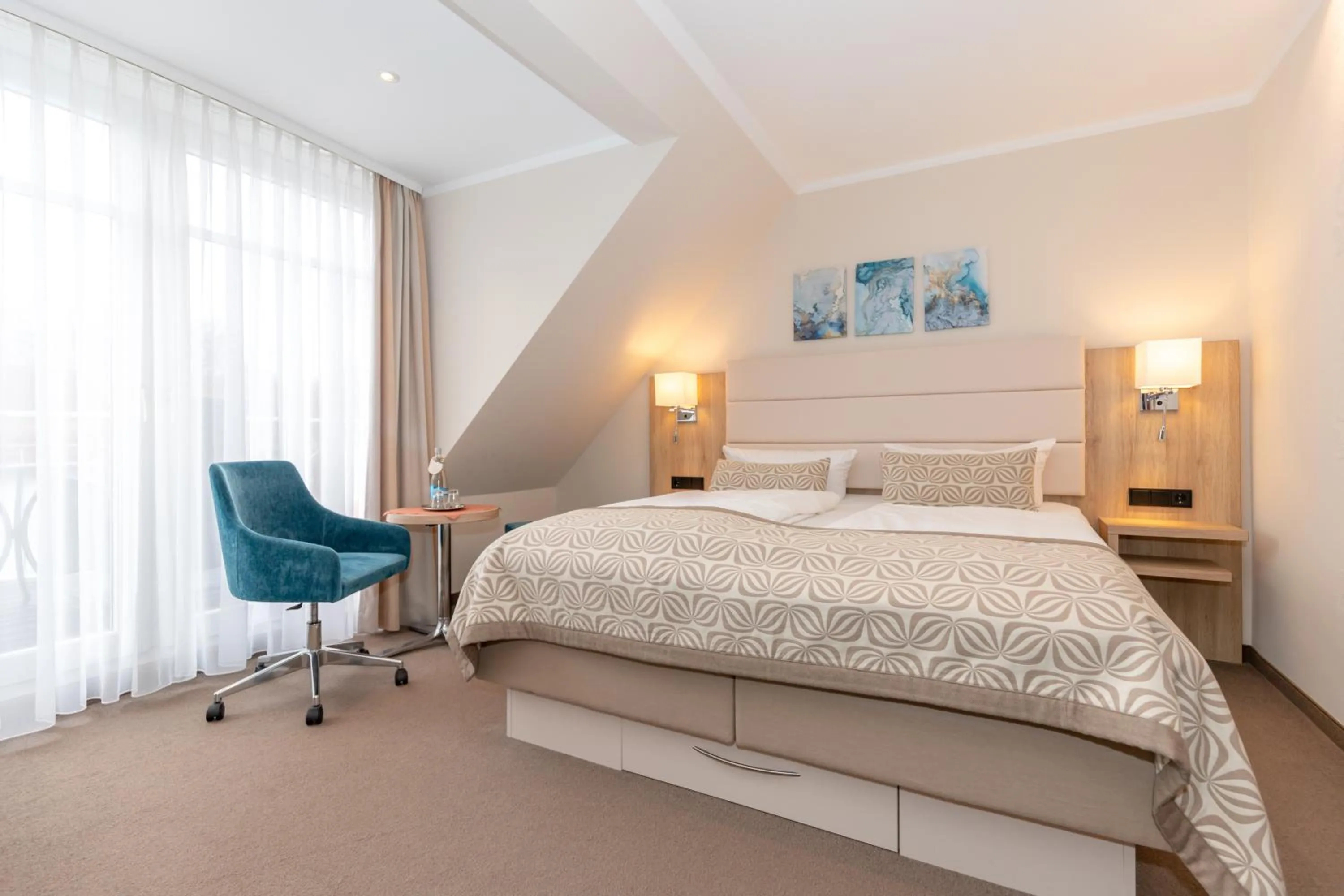 Bed in HOTEL am STRAND