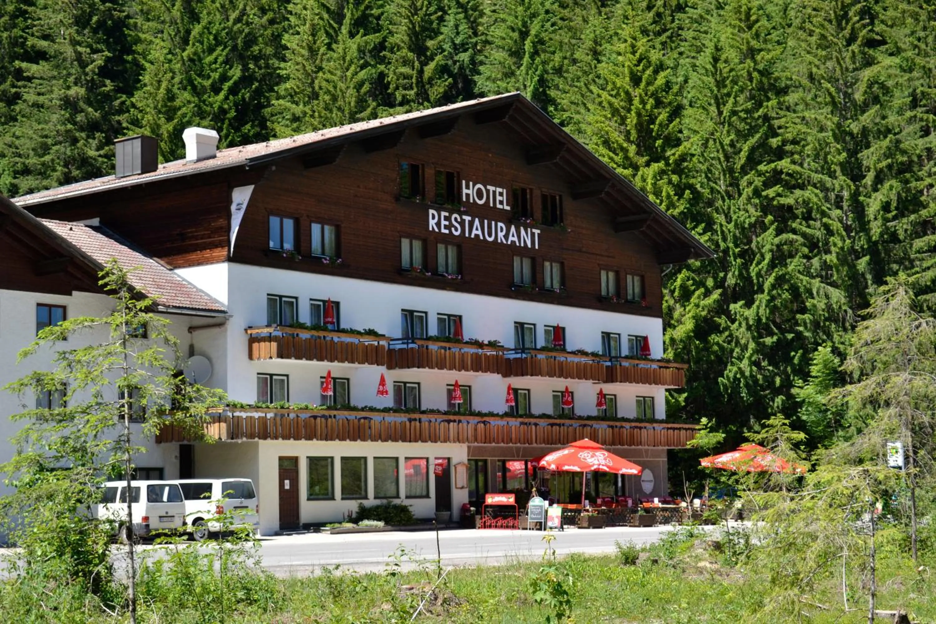 Property building in Hotel Styrolerhof