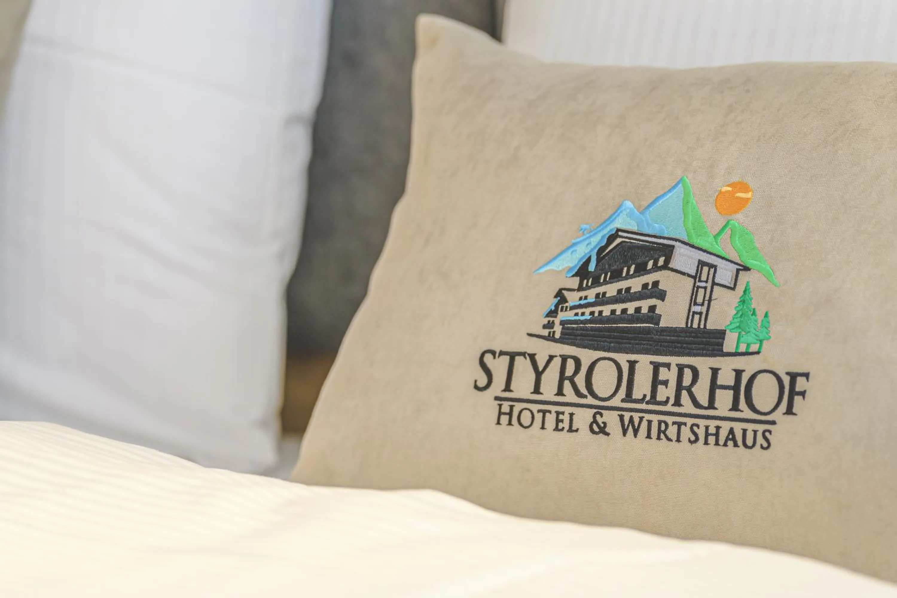 Bed in Hotel Styrolerhof