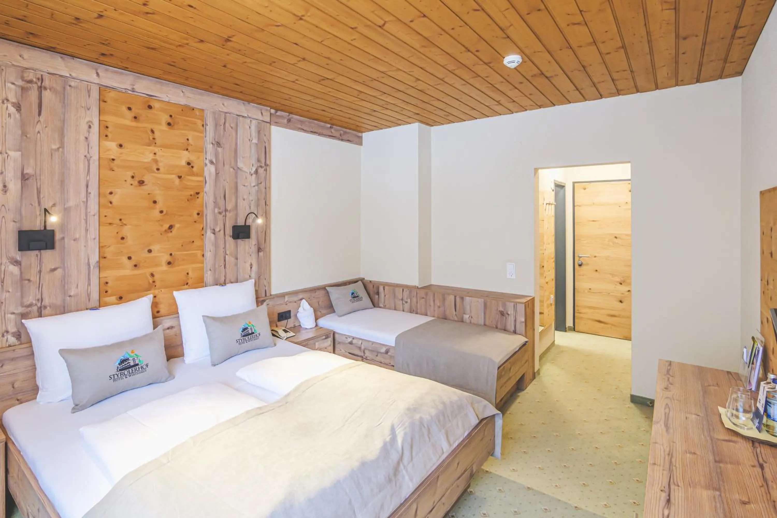 Photo of the whole room, Bed in Hotel Styrolerhof