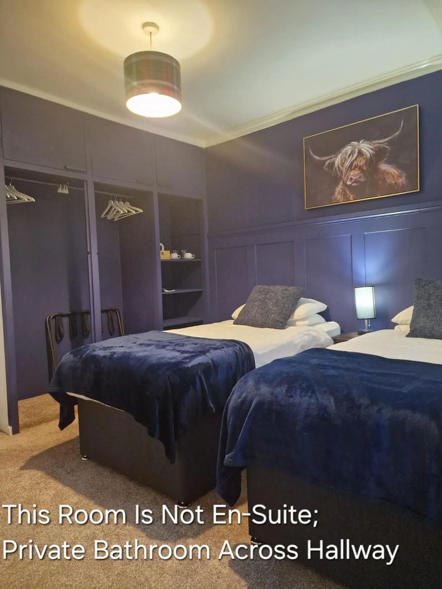 Bedroom, Bed in The White Stag Inn