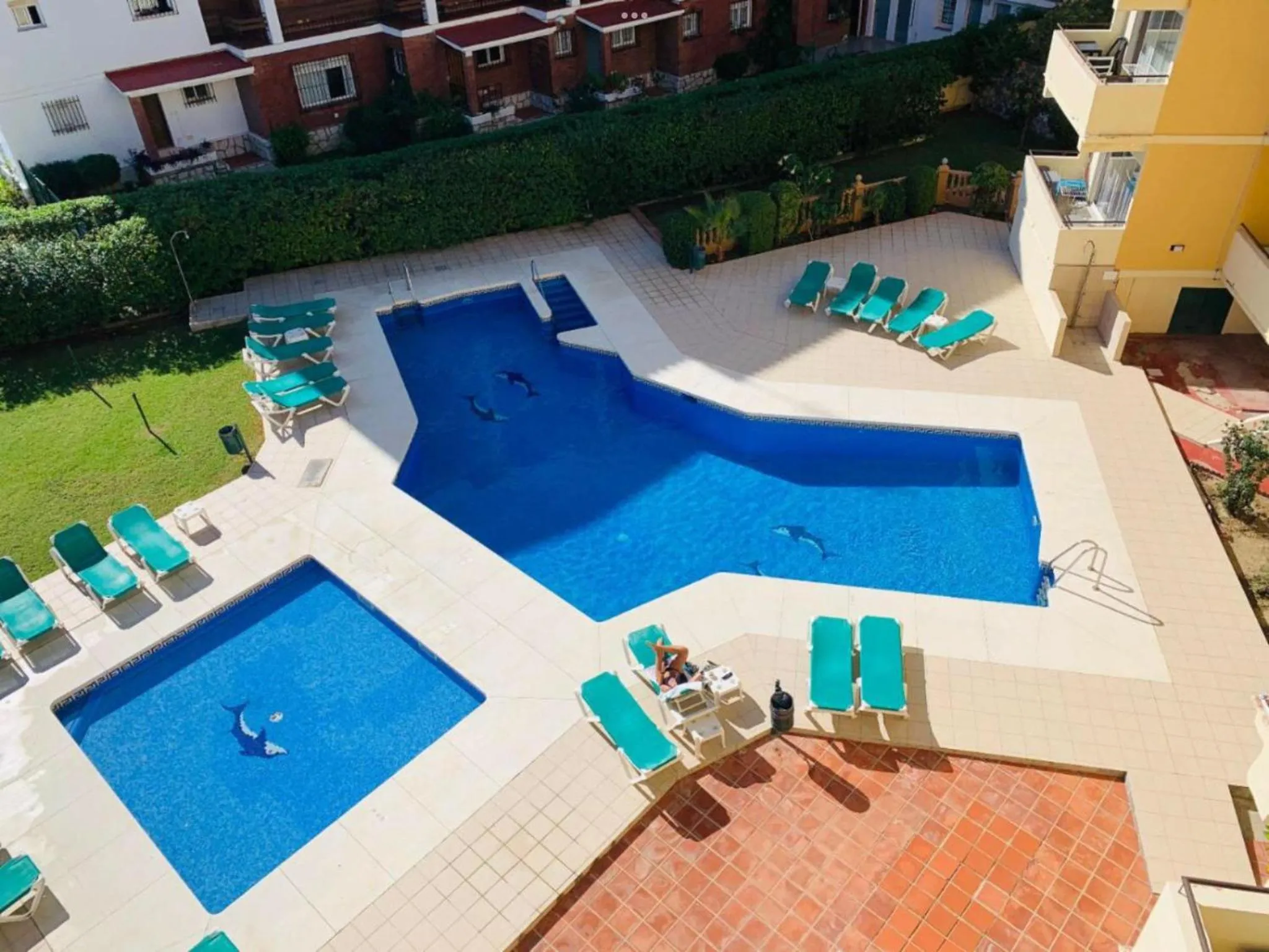 Swimming pool in Apartment Club Playa Flores