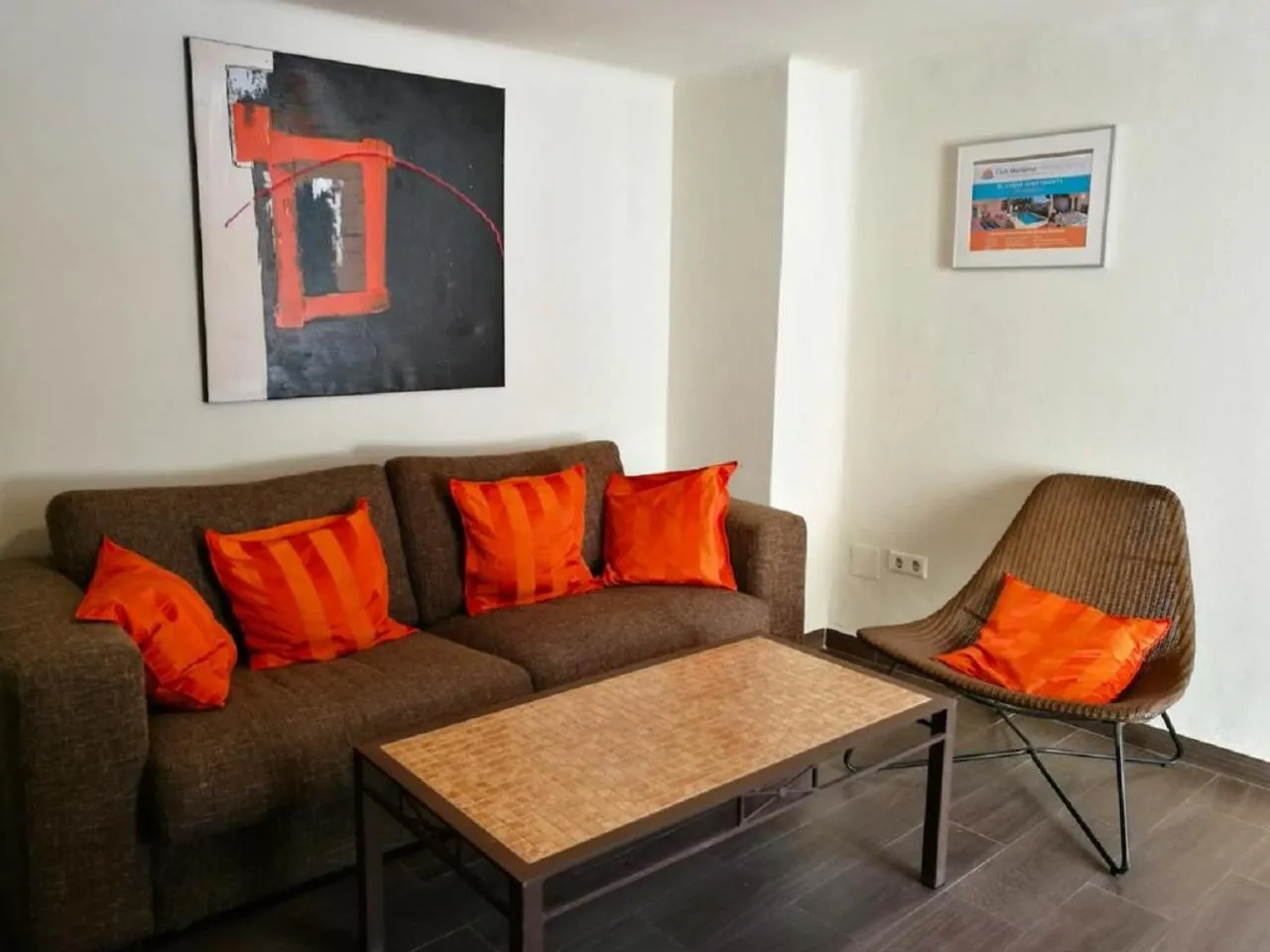 Communal lounge/ TV room in Apartment Club Playa Flores