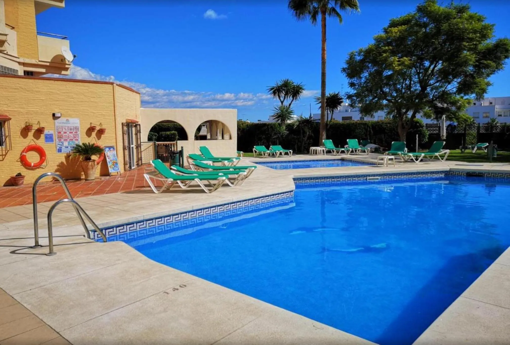 Swimming pool in Apartment Club Playa Flores