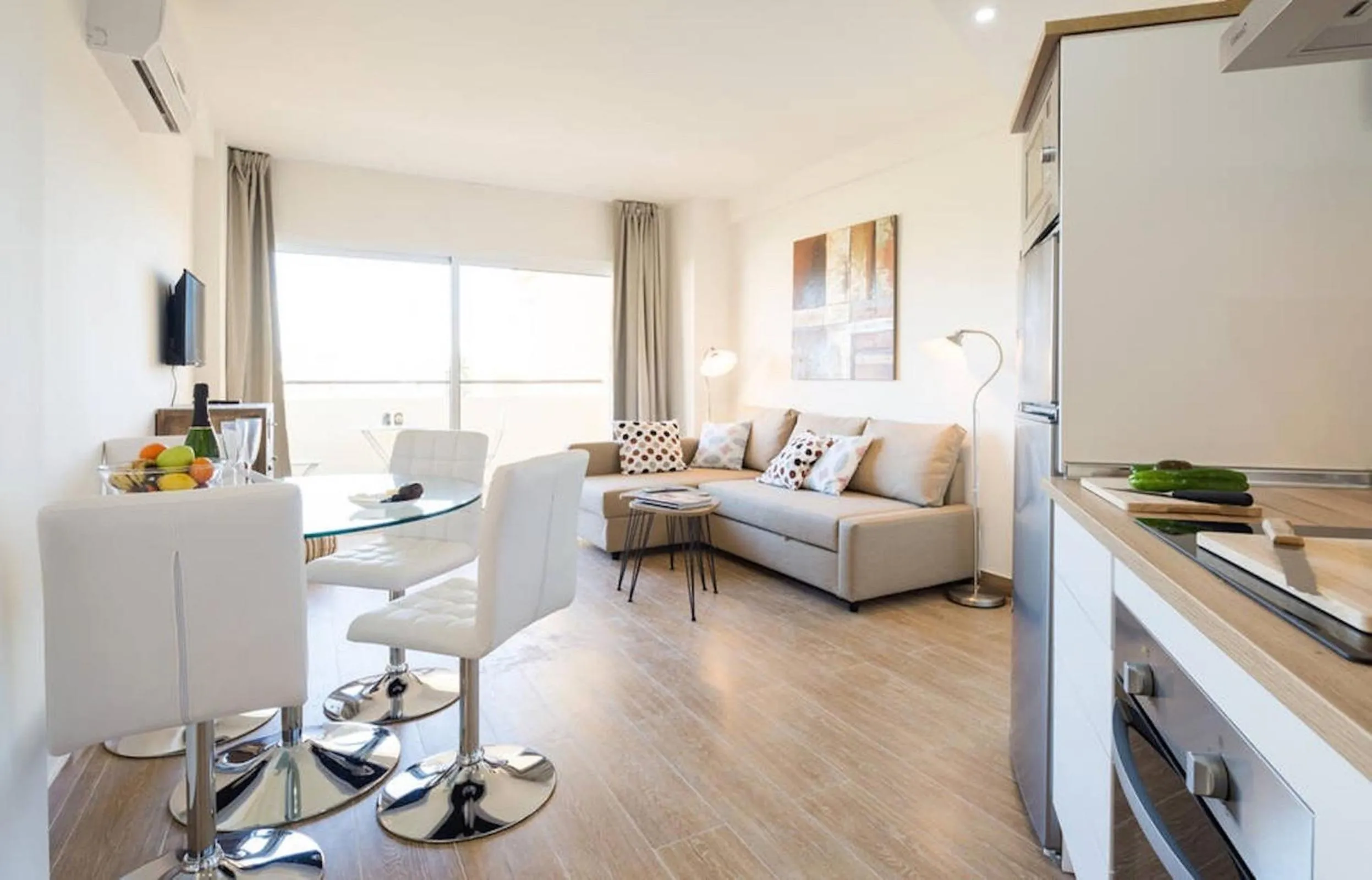 Living room in Apartment Club Playa Flores