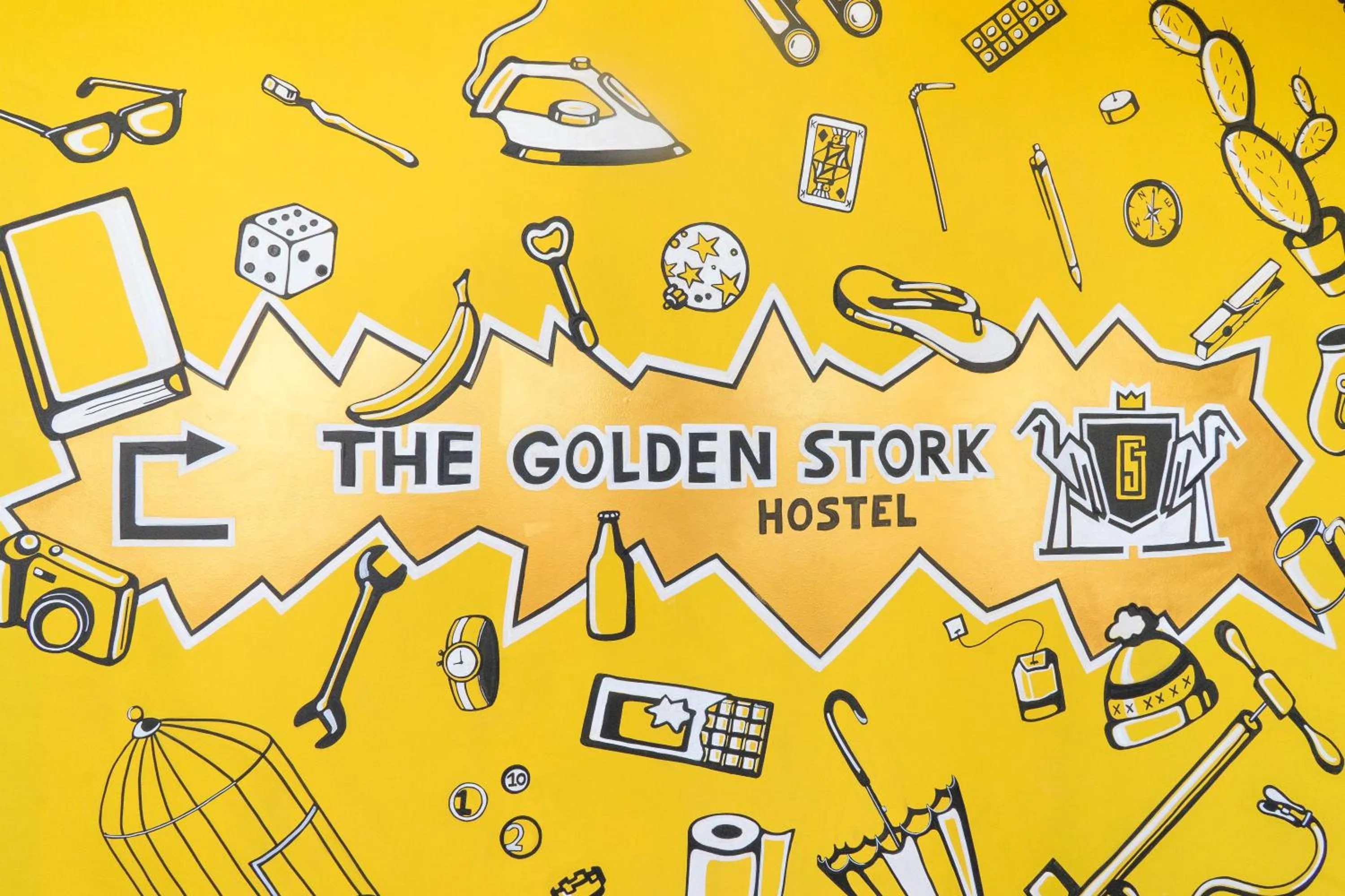 Property building in Hostel The Golden Stork
