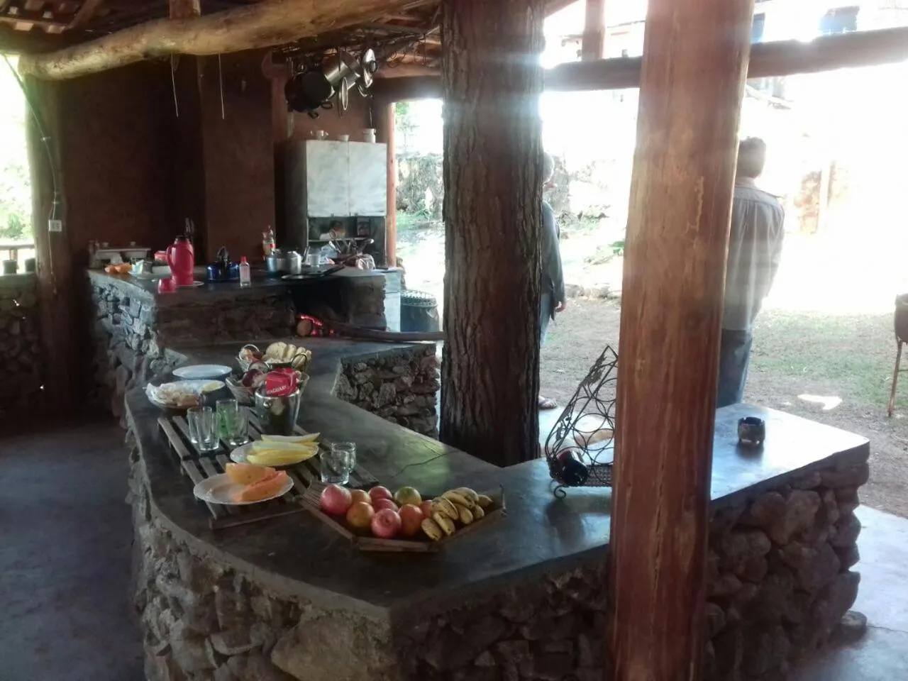 Restaurant/places to eat in Pousada Chalés da Lua