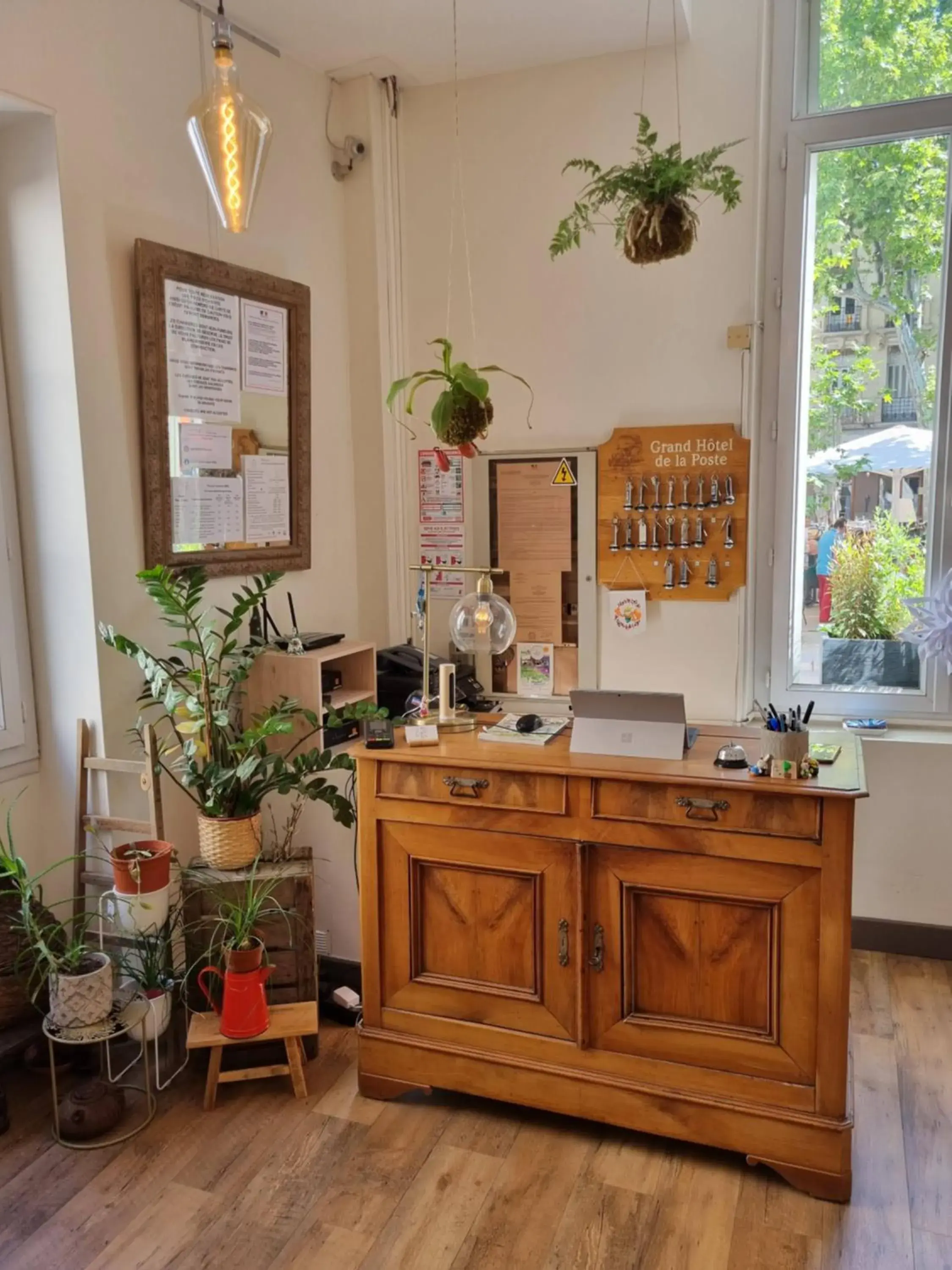 Lobby or reception in Grand Hôtel De La Poste Lobby or reception in Grand Hôtel De La Poste