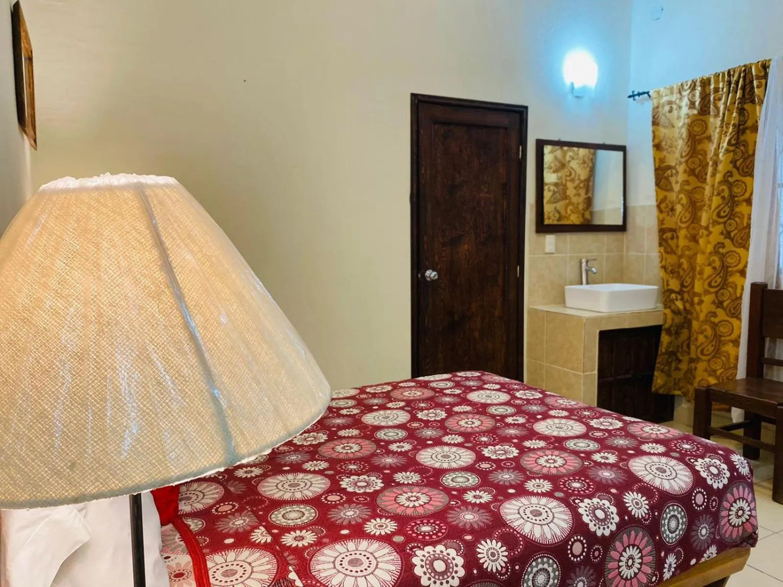 Bed in Hotel Doña Chela En Calvillo