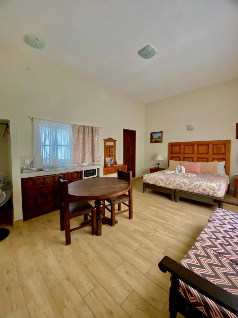 Bed in Hotel Doña Chela En Calvillo