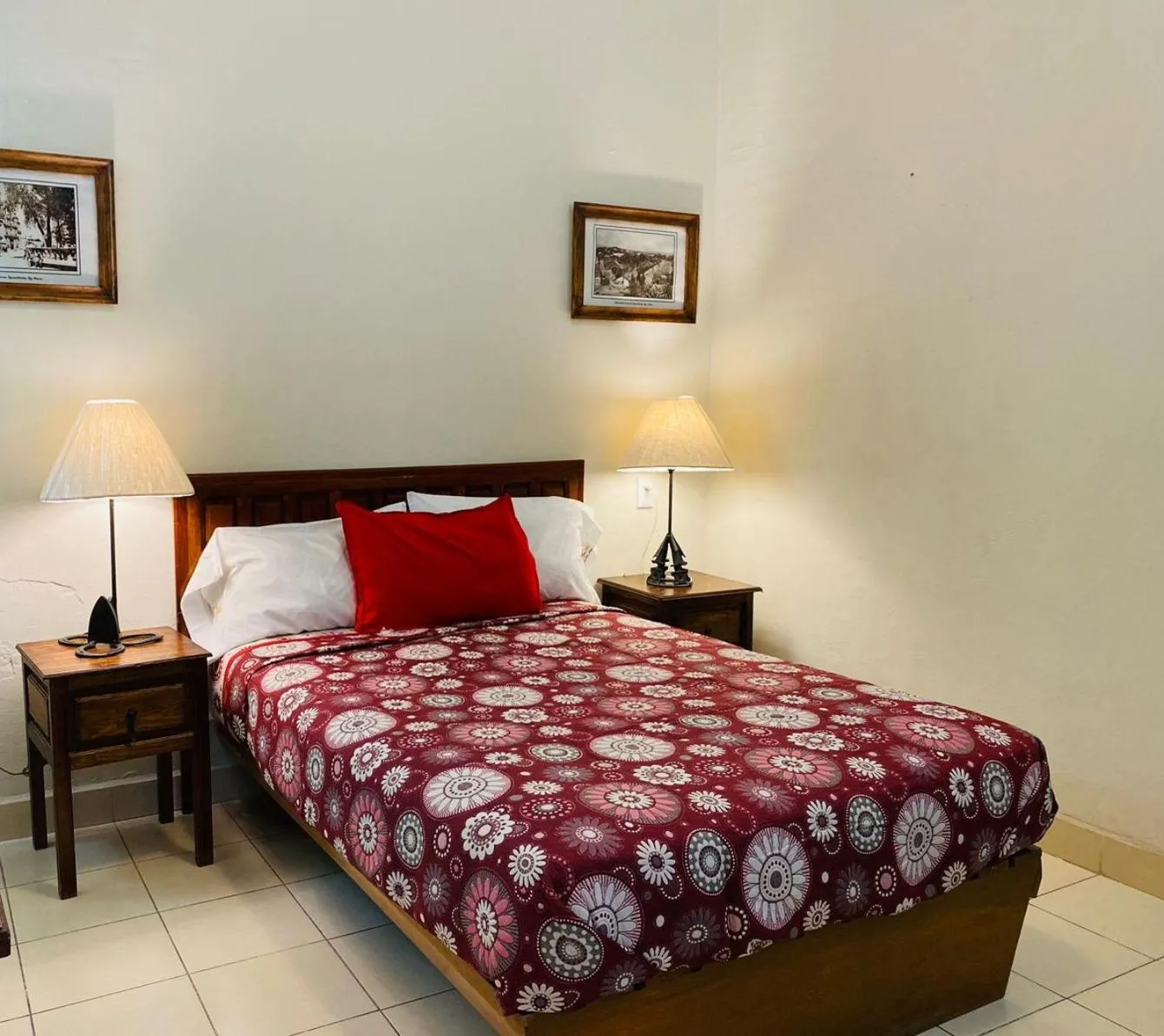 Bed in Hotel Doña Chela En Calvillo