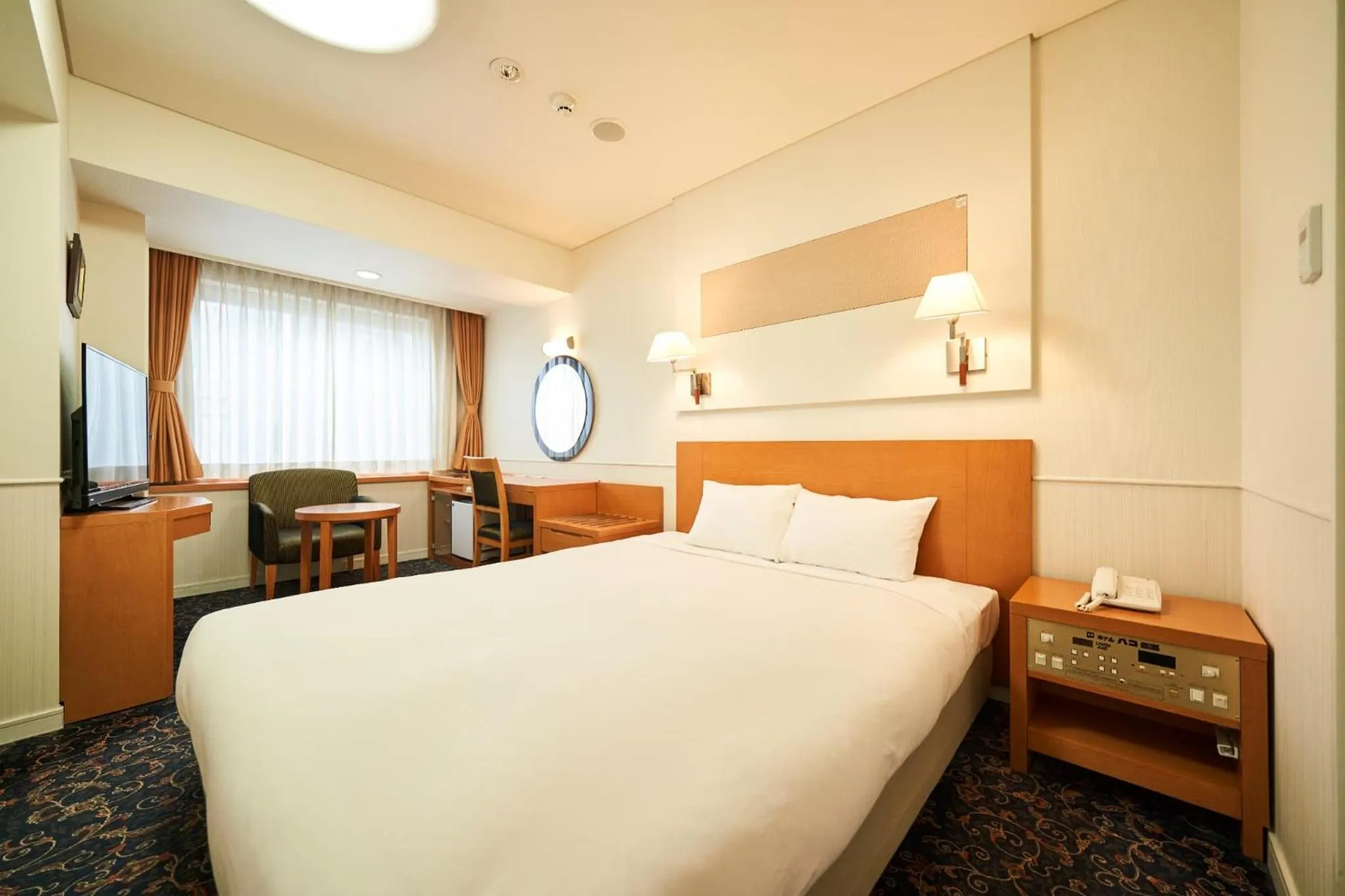 Bed in Hotel Global View Kushiro