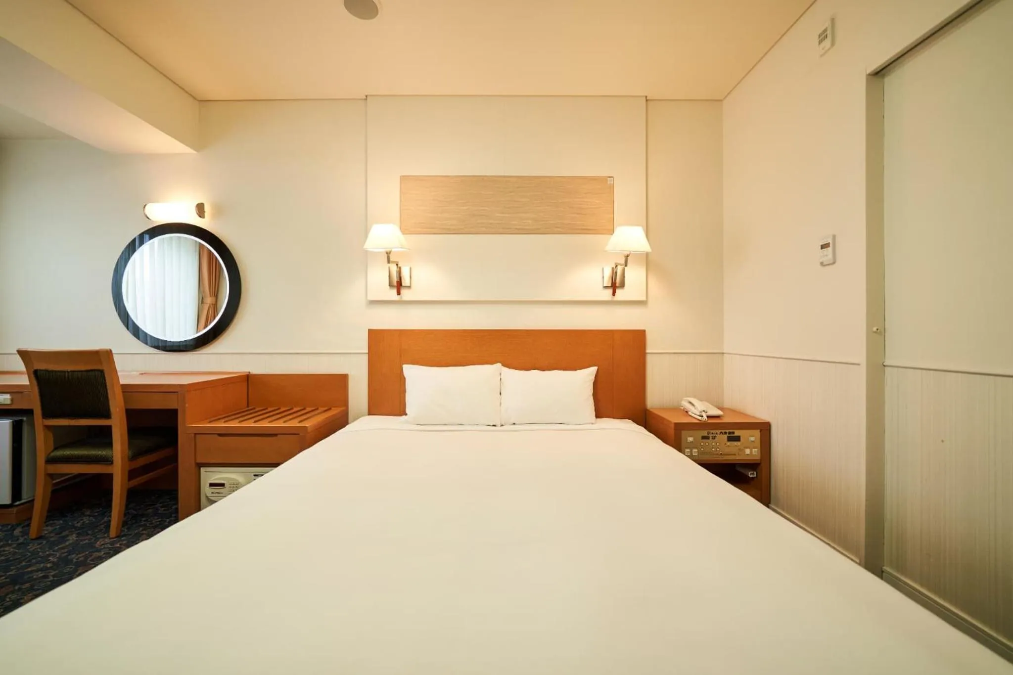 Bed in Hotel Global View Kushiro