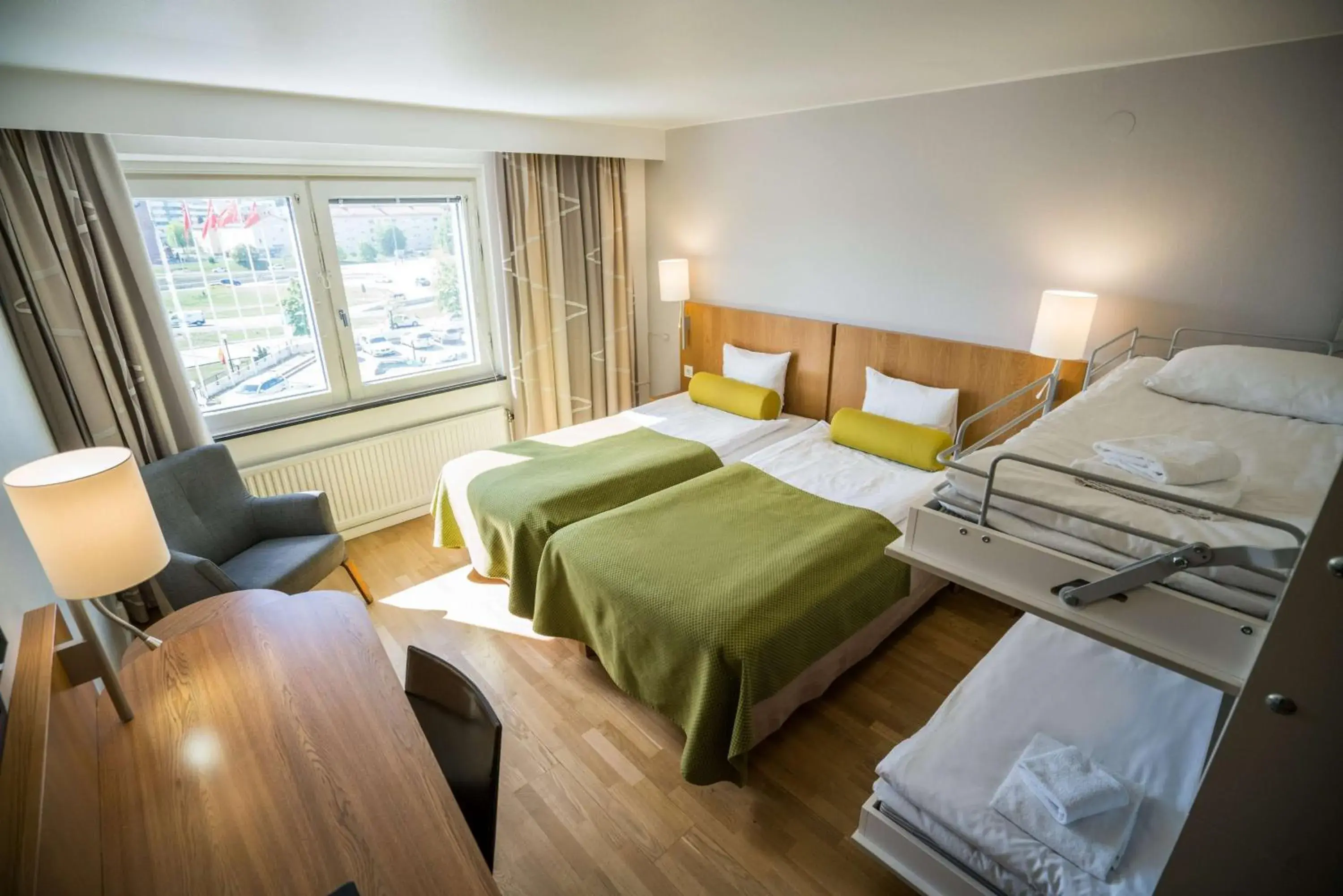 Photo of the whole room, Bed in Scandic Järva Krog Photo of the whole room, Bed in Scandic Järva Krog