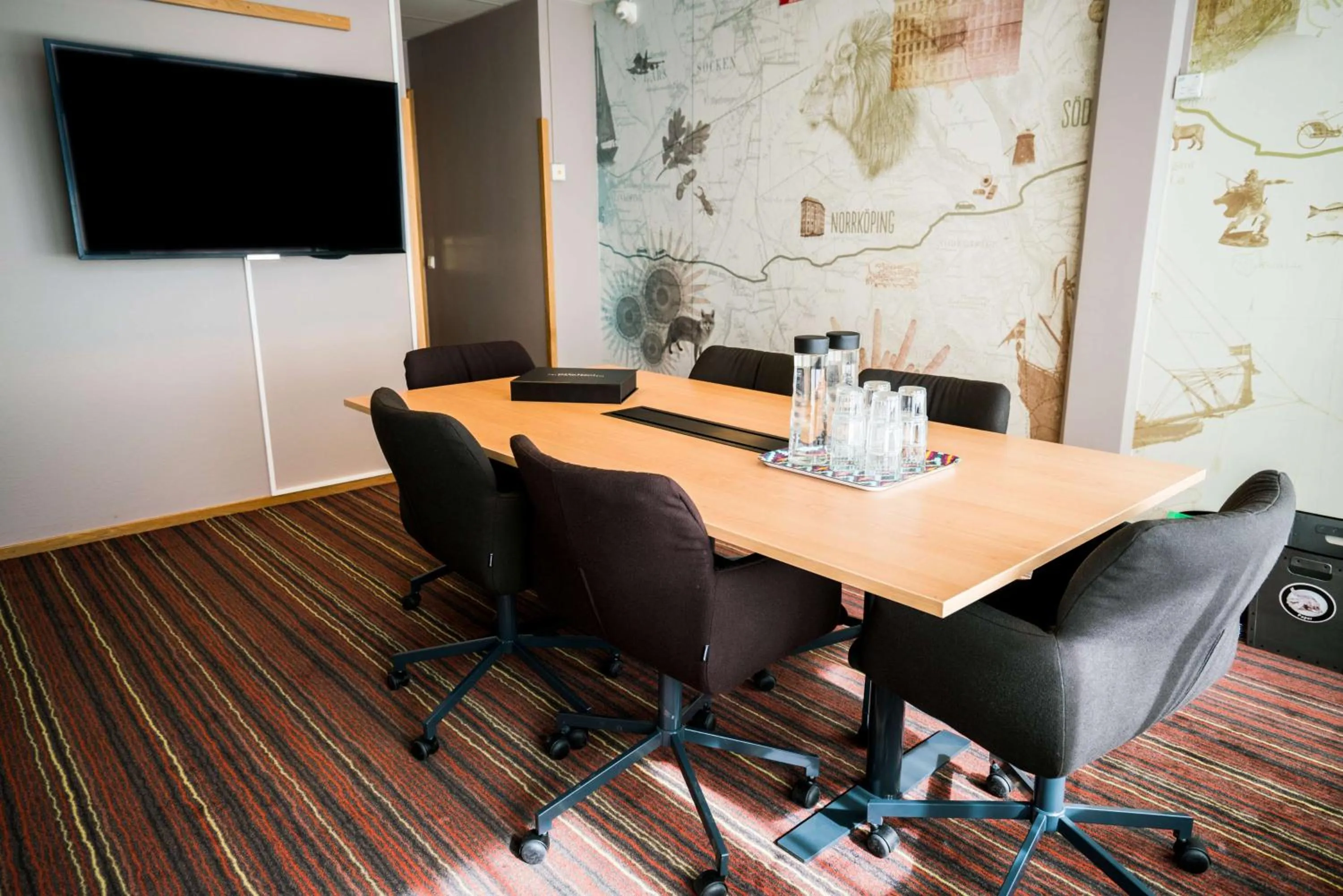 Meeting/conference room in Scandic Järva Krog