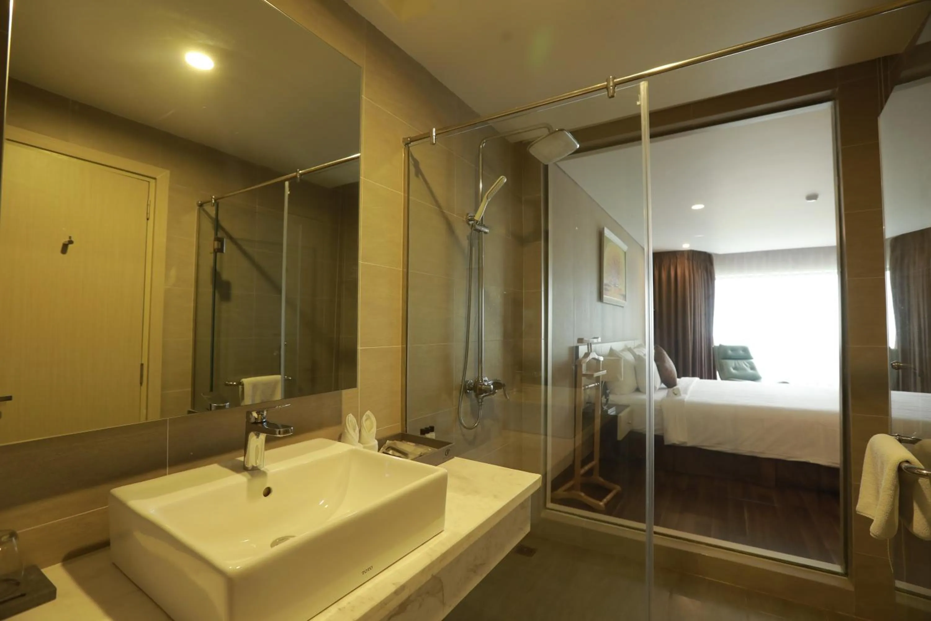 Bed in Central Hotel Thanh Hoa