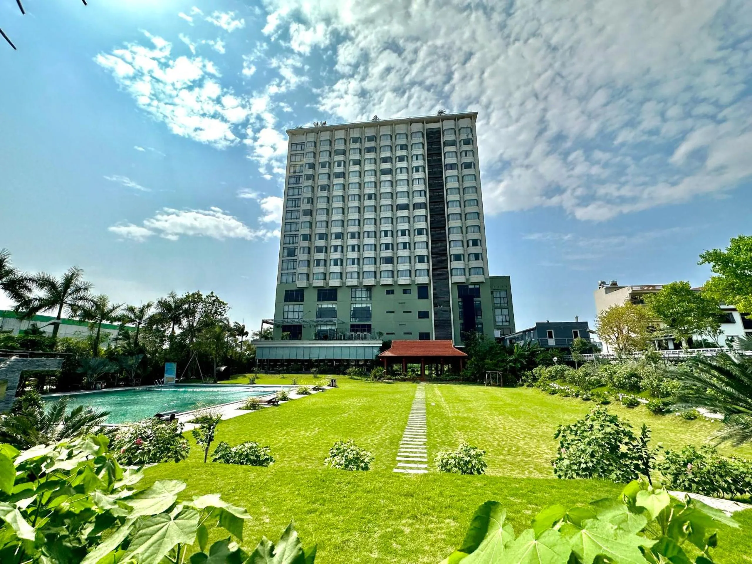 Garden in Central Hotel Thanh Hoa