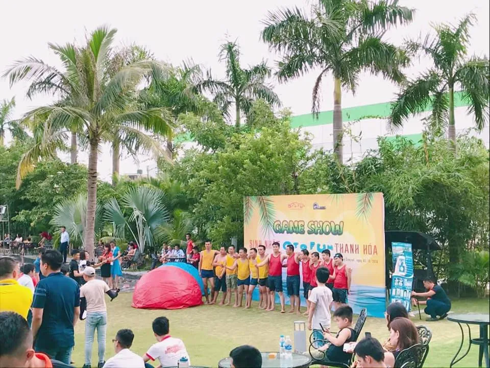 Garden in Central Hotel Thanh Hoa