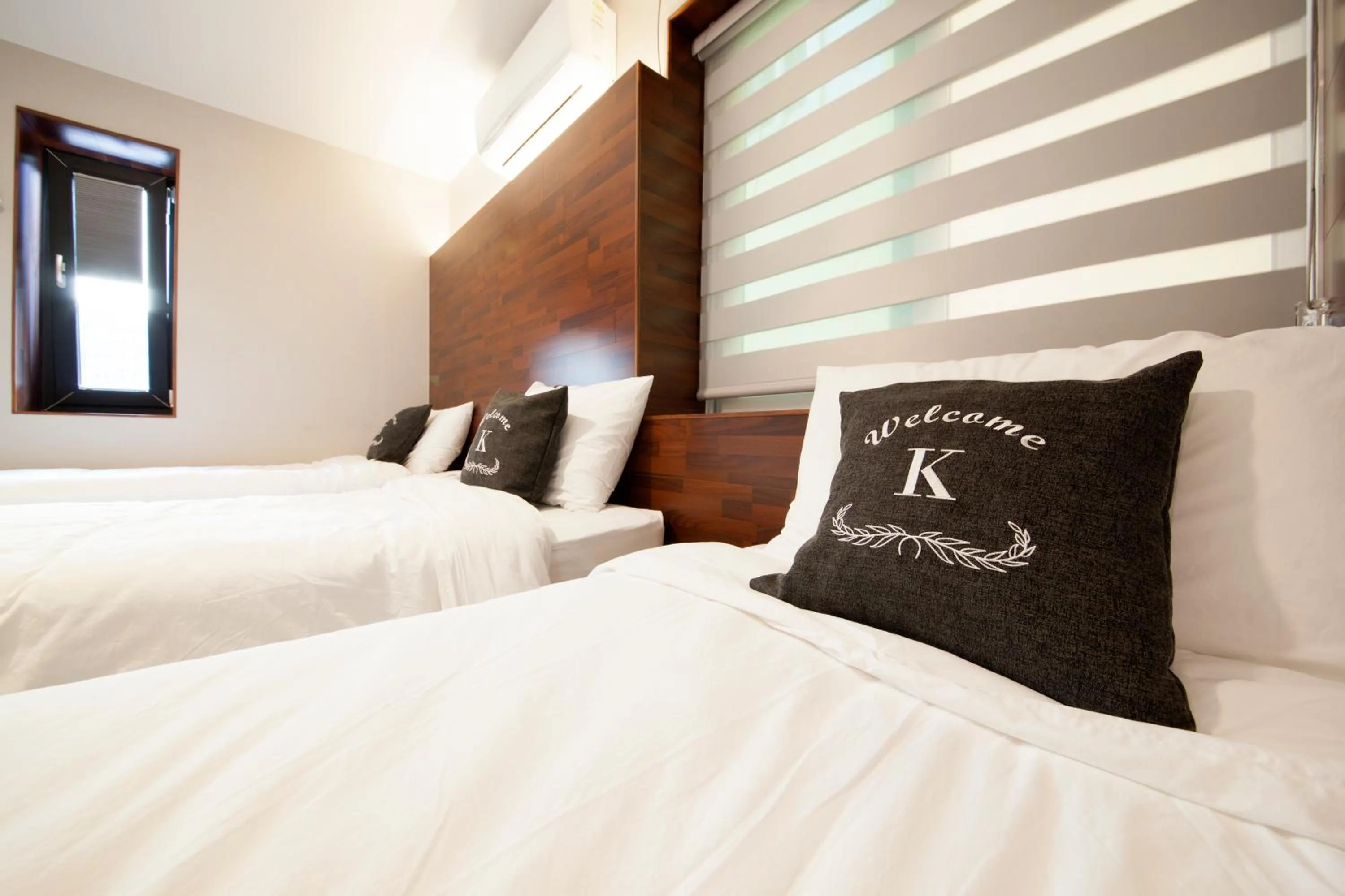 Bed in K-Guesthouse Seomyeon 1