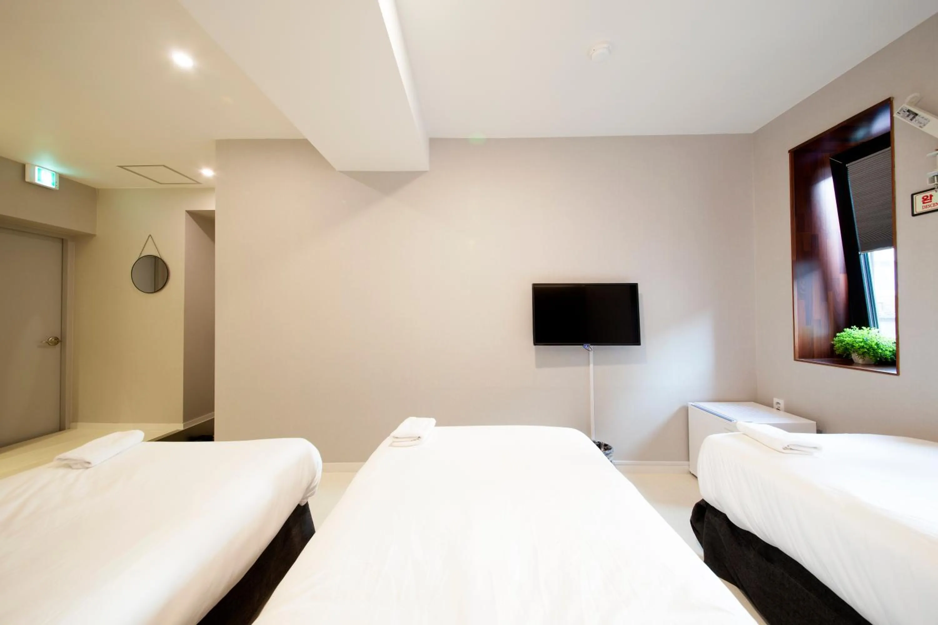 Bed in K-Guesthouse Seomyeon 1