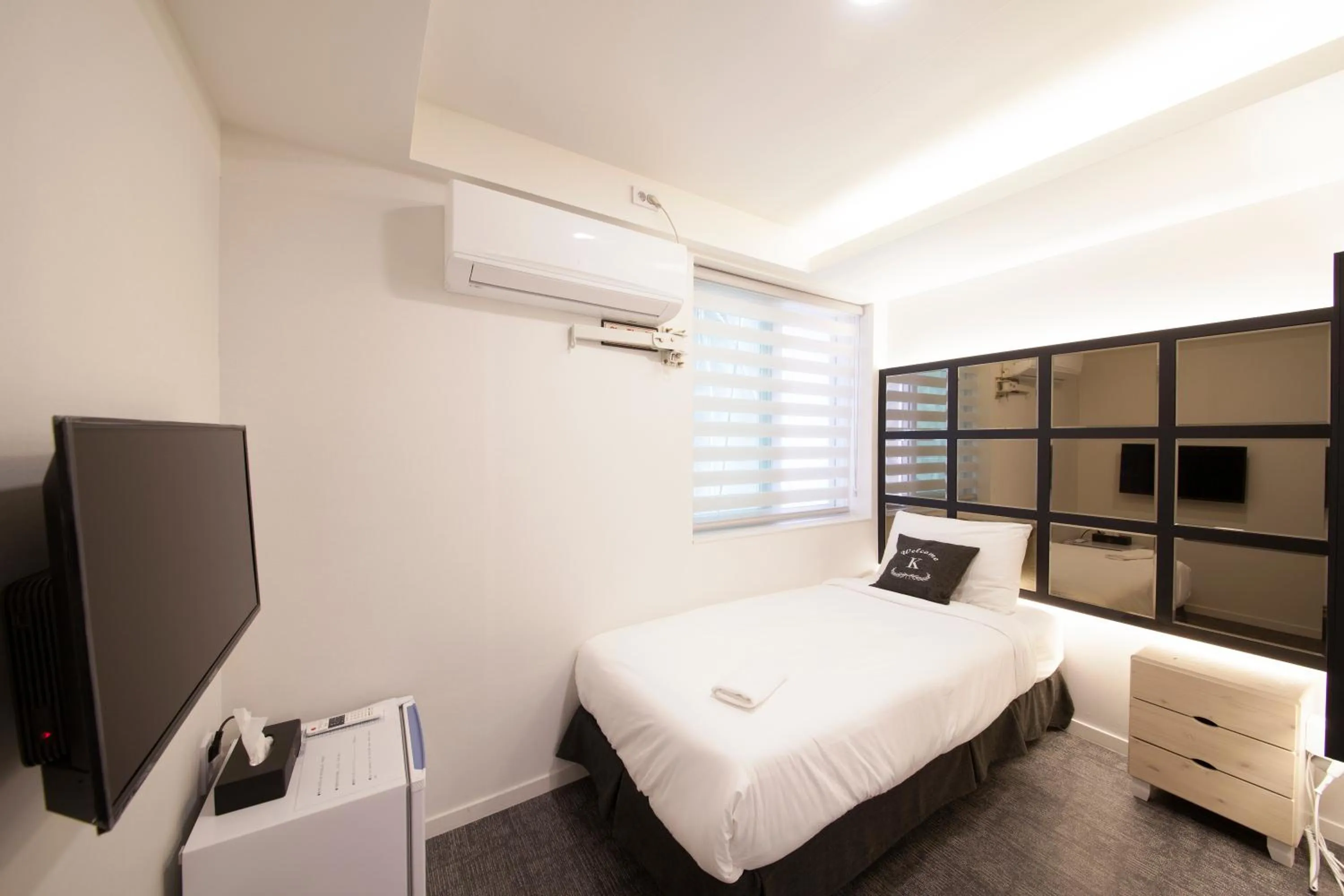 Bed in K-Guesthouse Seomyeon 1