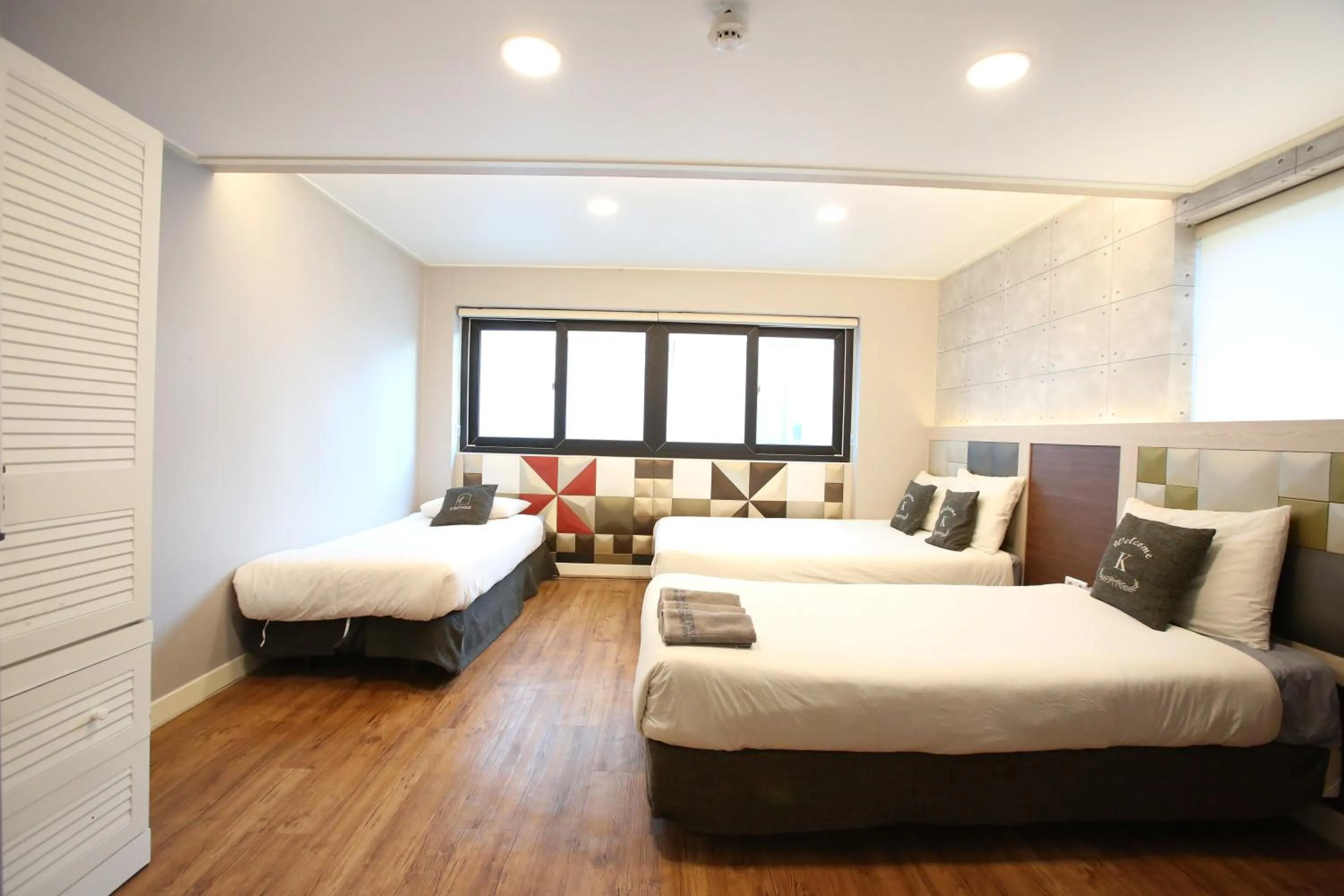 Bed in K-Guesthouse Seomyeon 1