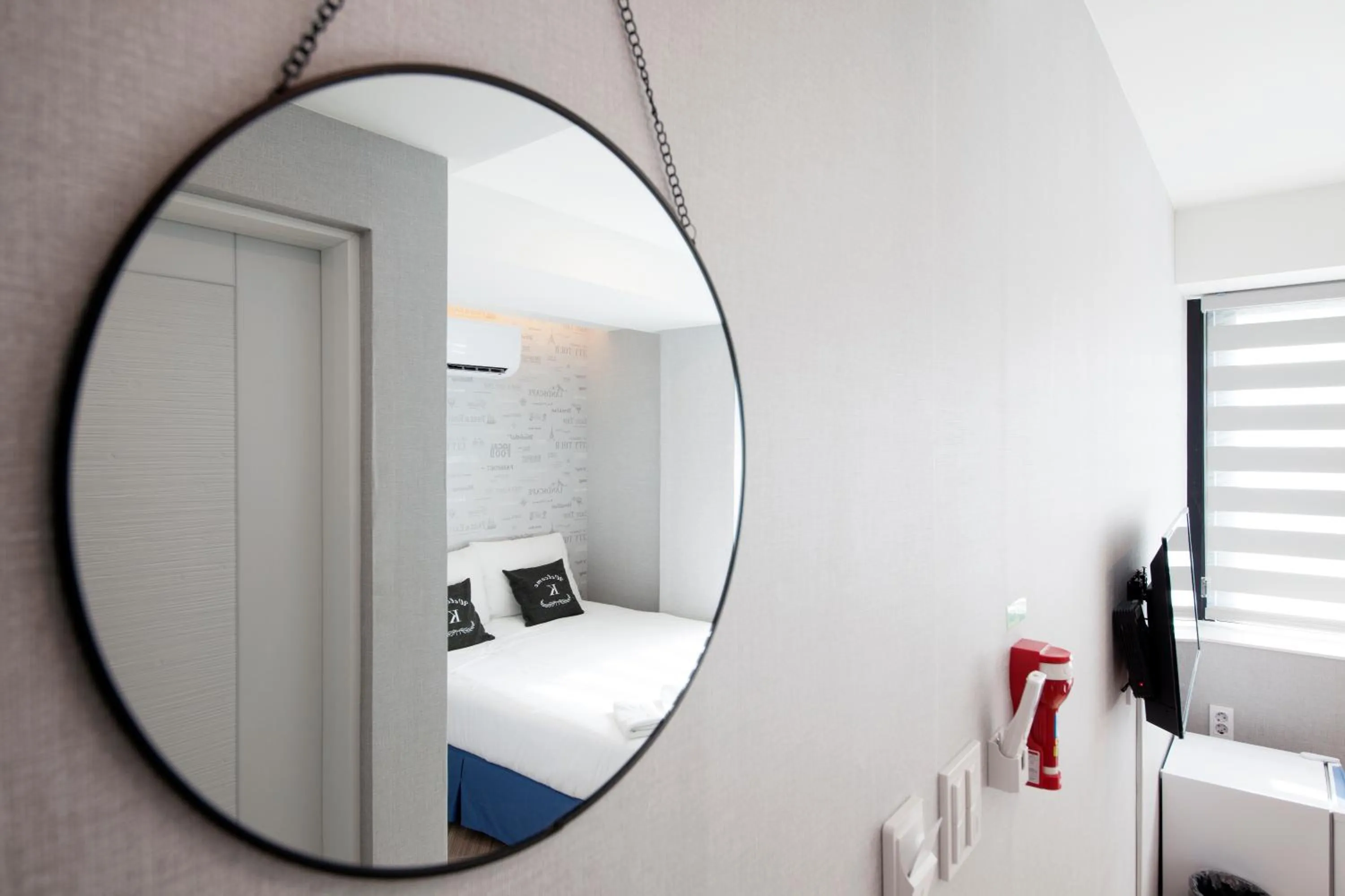 Bed in K-Guesthouse Seomyeon 1