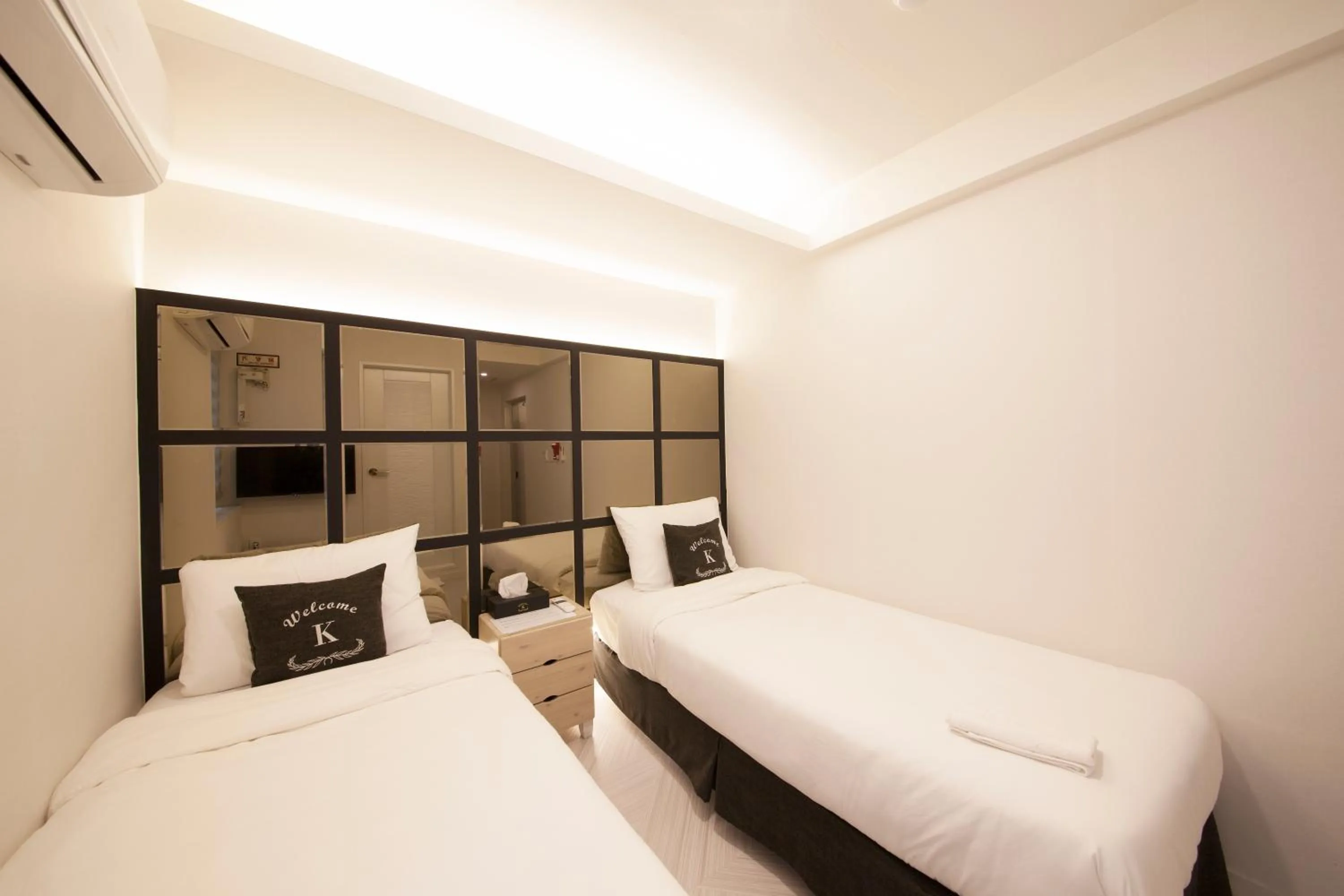 Bed in K-Guesthouse Seomyeon 1