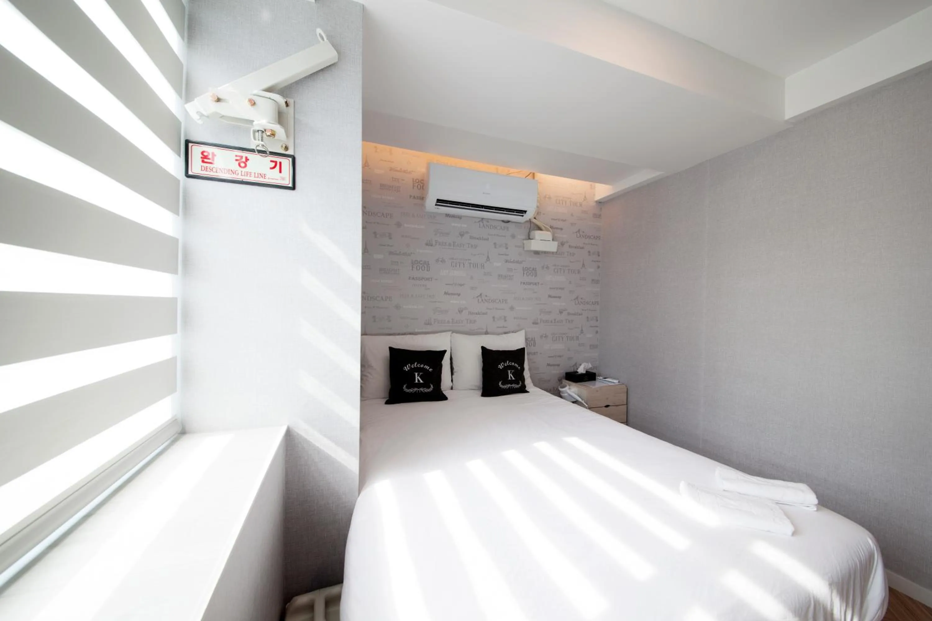 Bed in K-Guesthouse Seomyeon 1