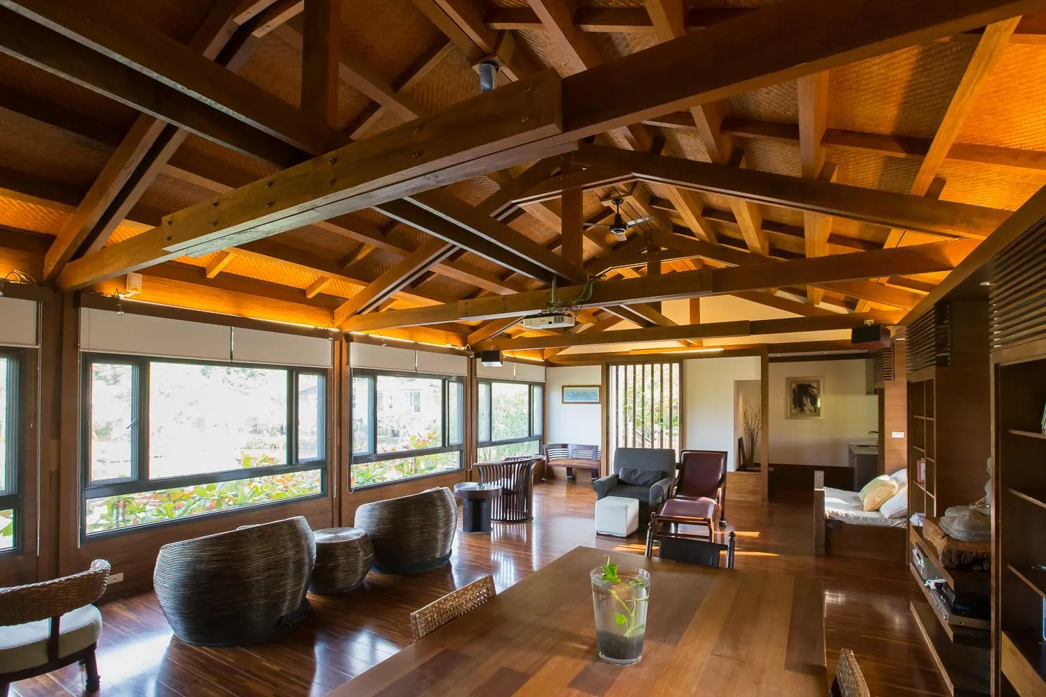 Seating area in Mudanwan Villa