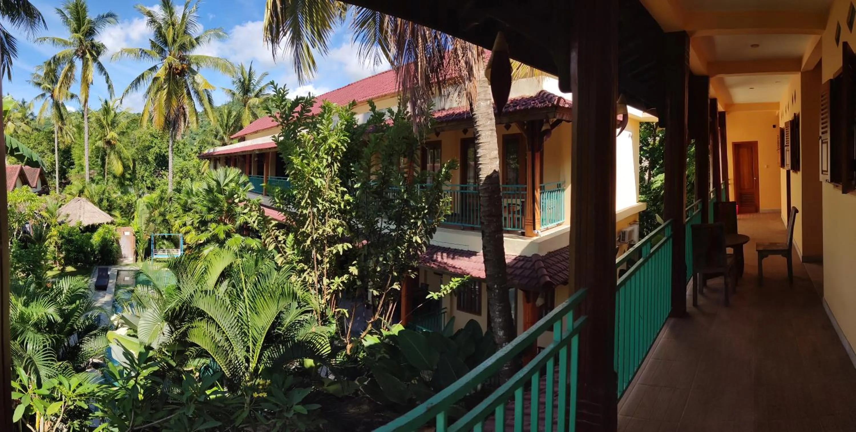 Balcony/Terrace in Botchan Hostel