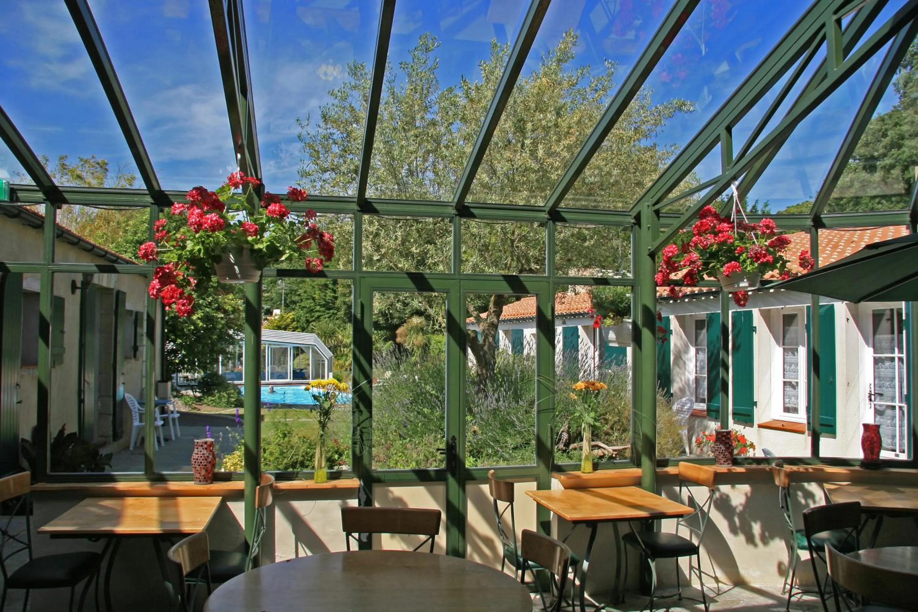 Property building in Domaine Le Martinet, The Originals Relais