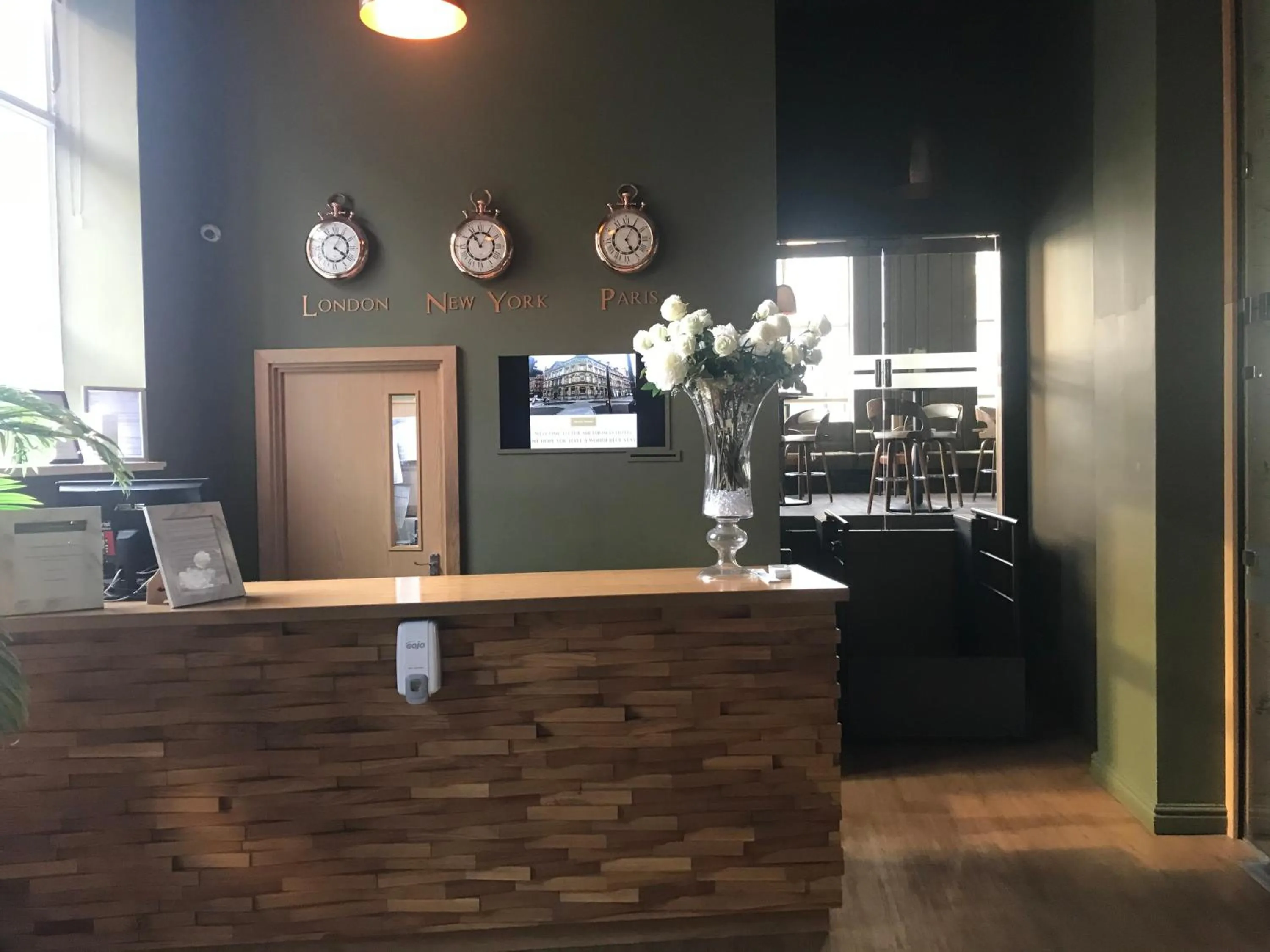 Lobby or reception in The Sir Thomas Hotel