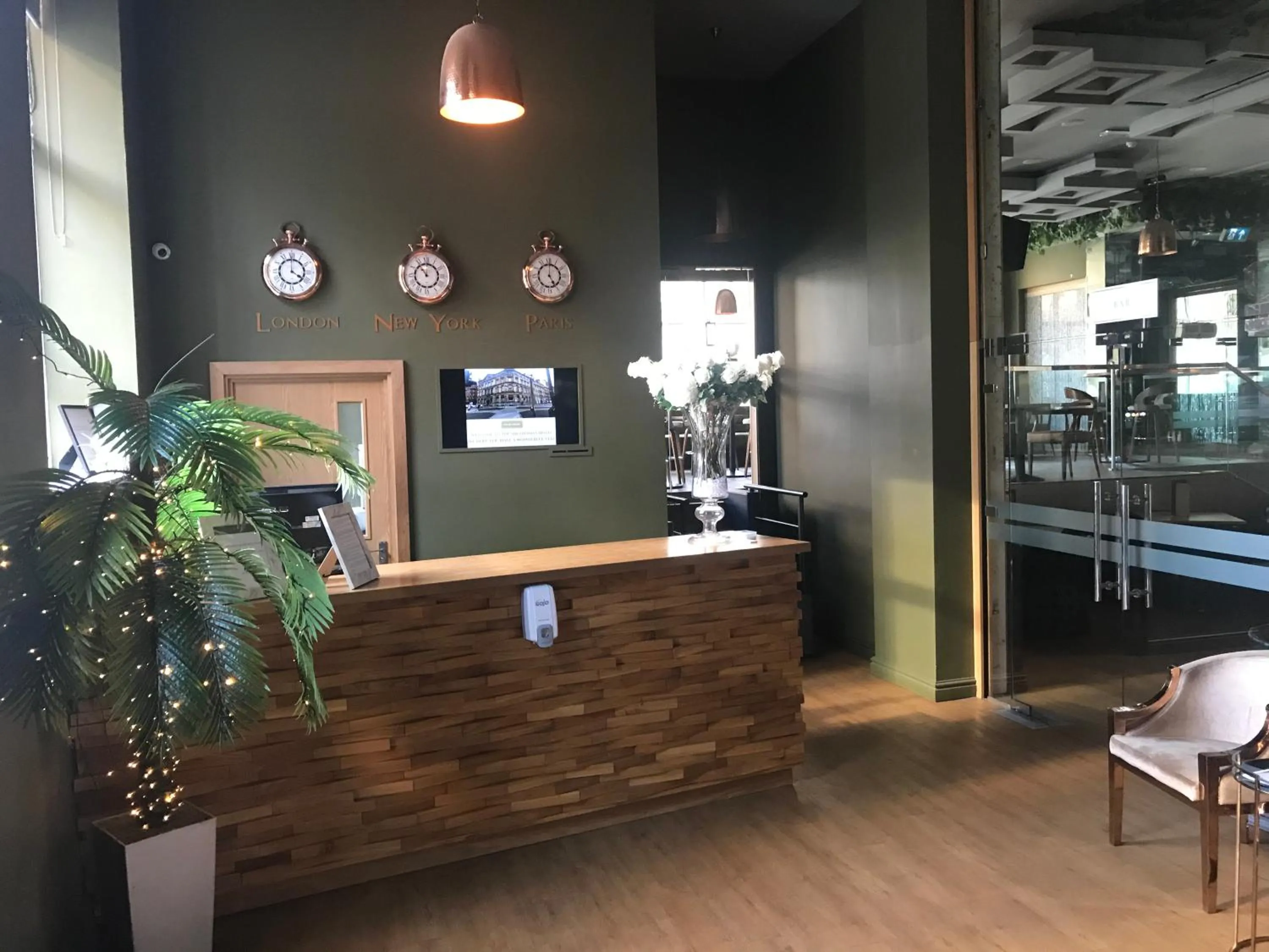 Lobby or reception in The Sir Thomas Hotel