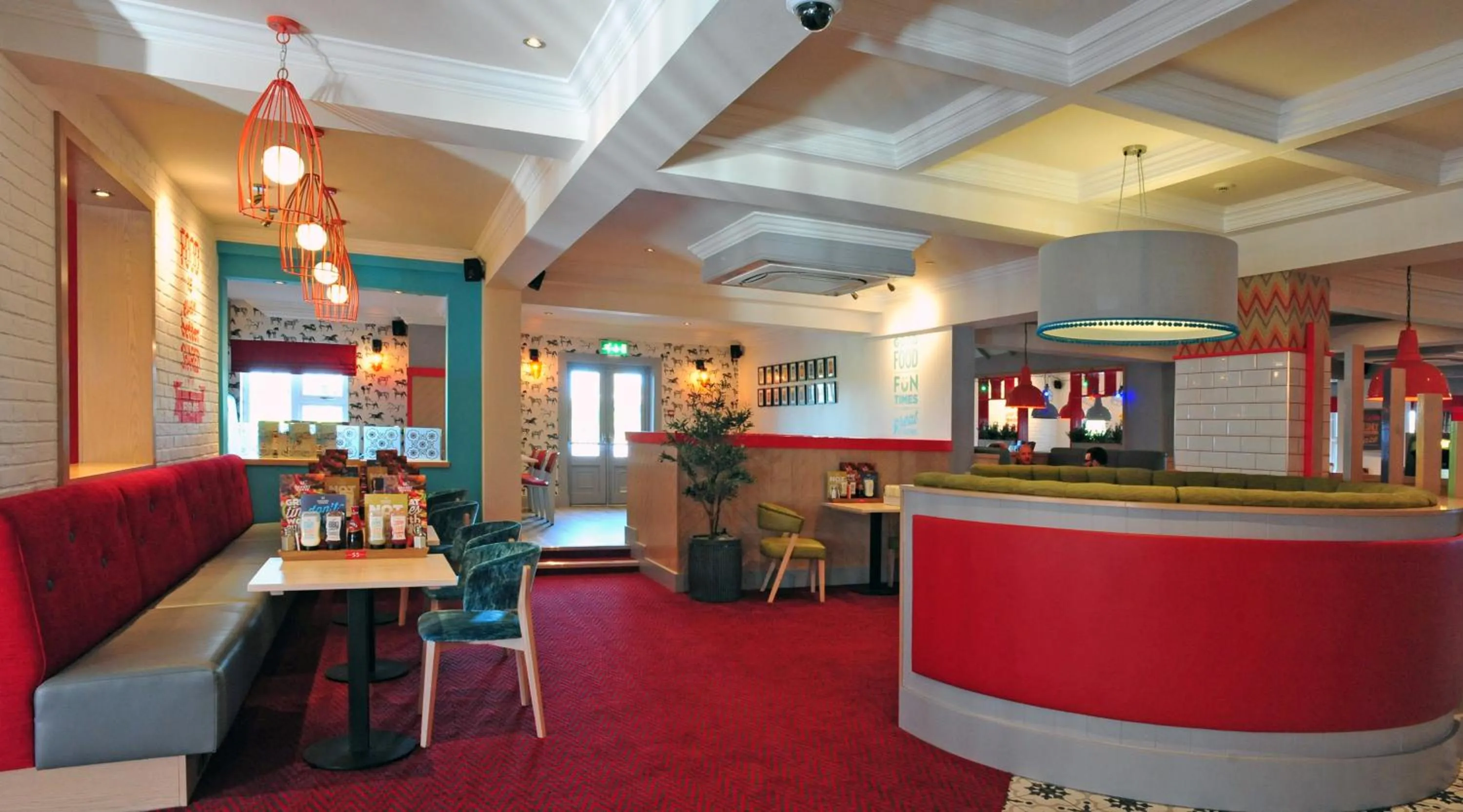 Lounge or bar in Weathervane Hotel by Greene King Inns