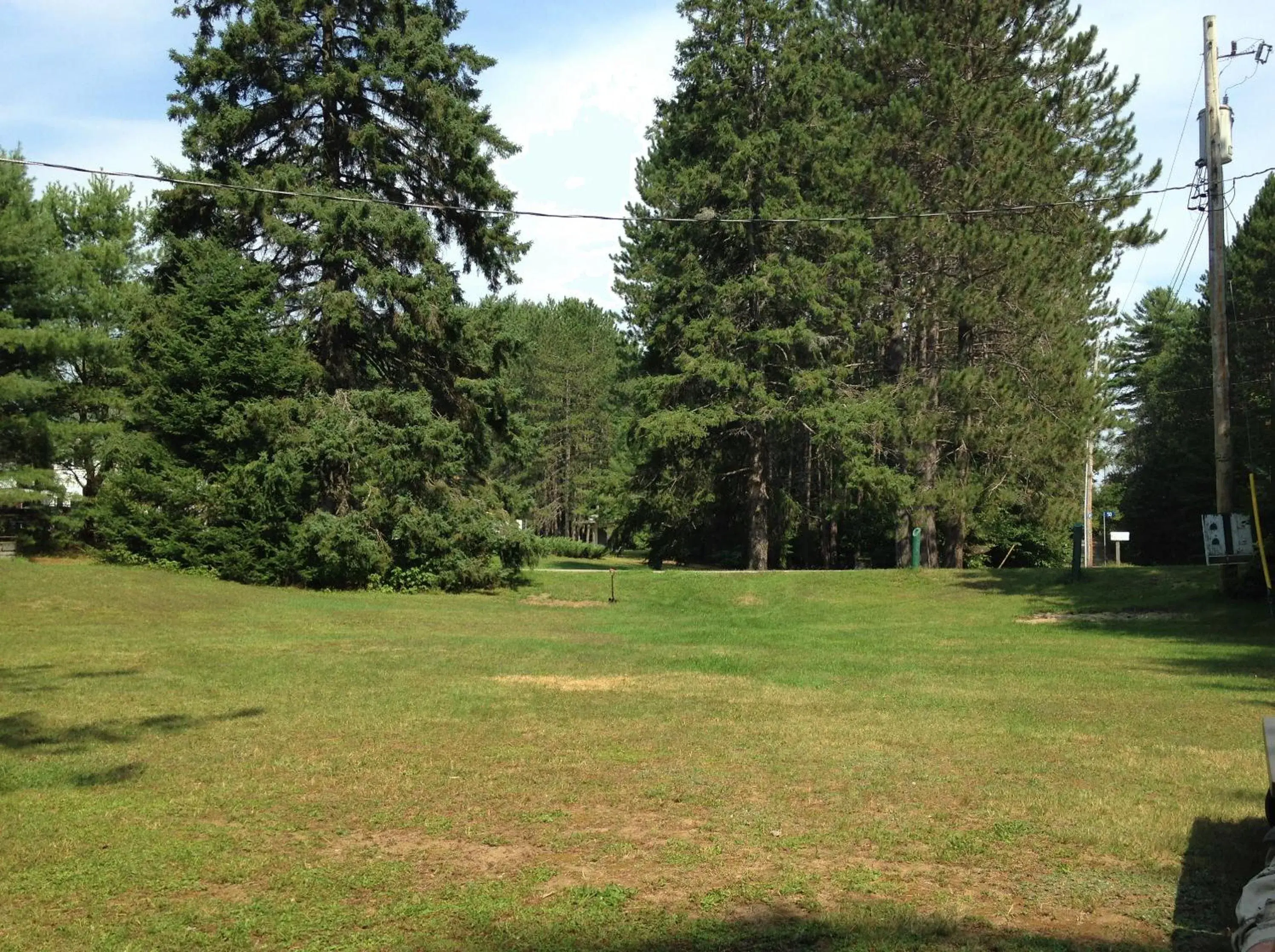 Balcony/Terrace, Garden in High Falls Bay Cottages, Camping & Waterpark