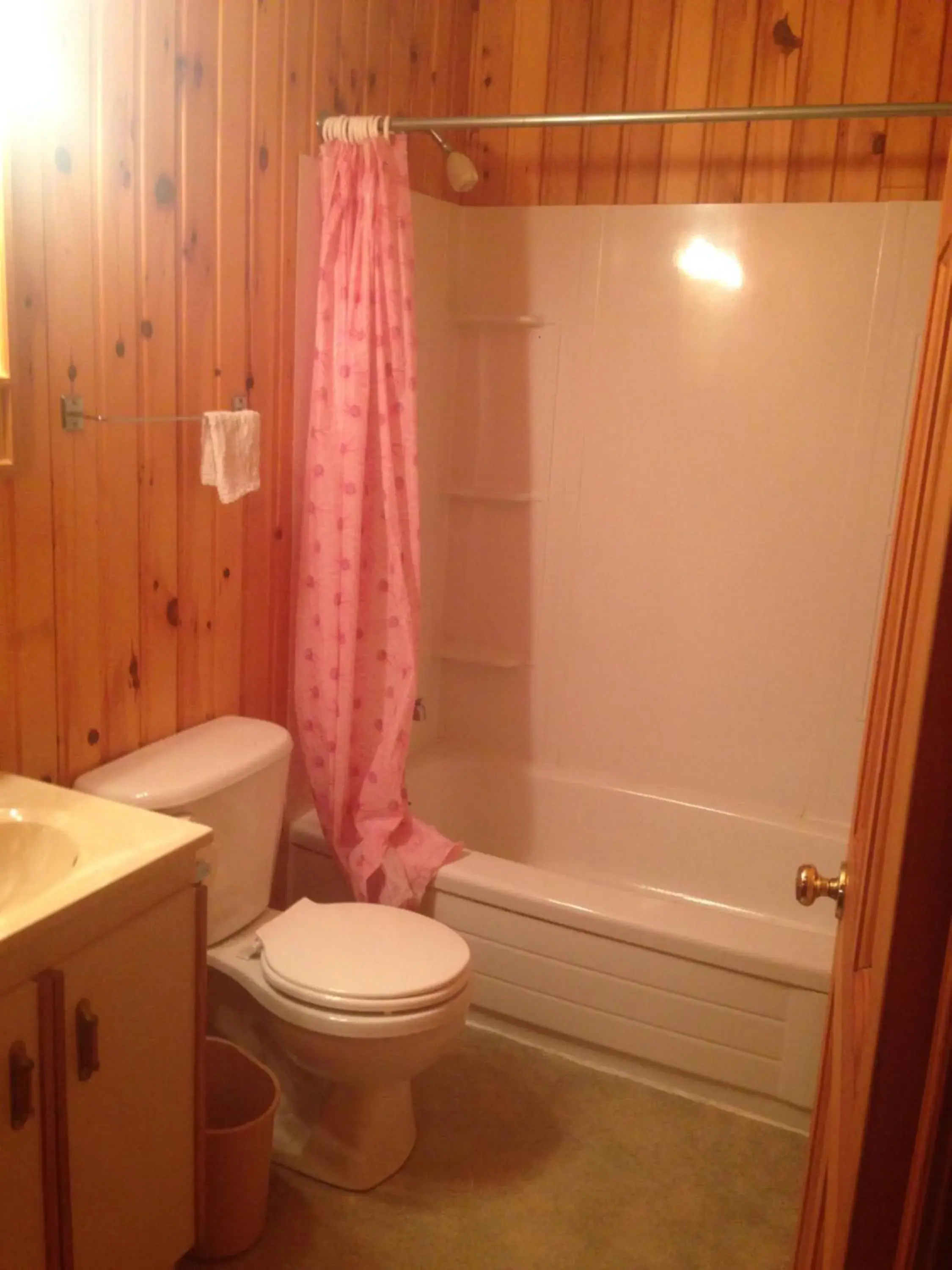 Shower, Bathroom in High Falls Bay Cottages, Camping & Waterpark