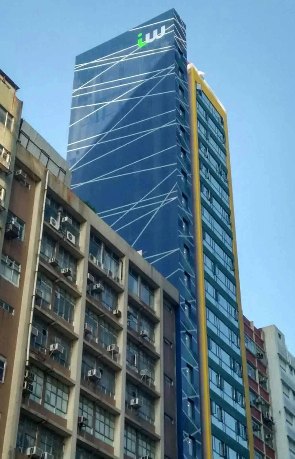 Facade/entrance in IW Hotel