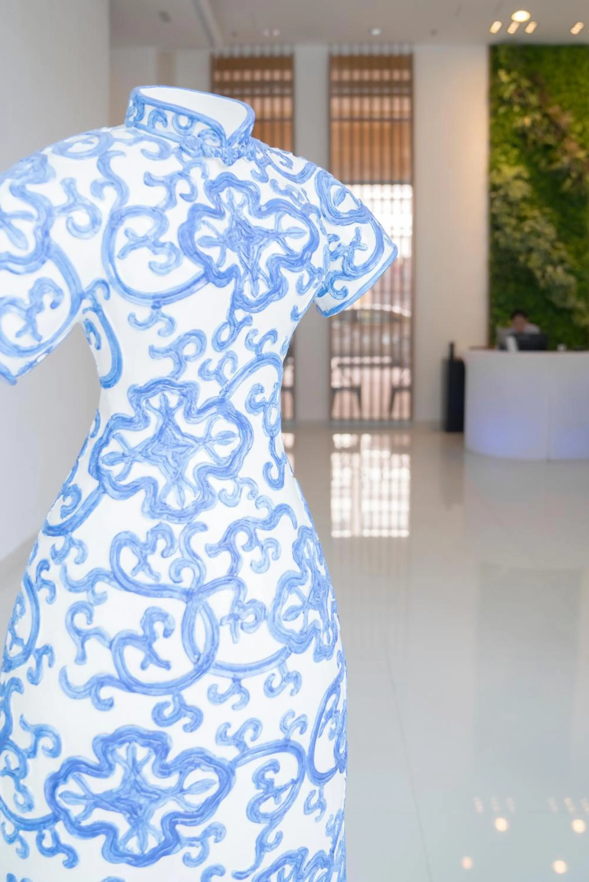 Decorative detail in IW Hotel